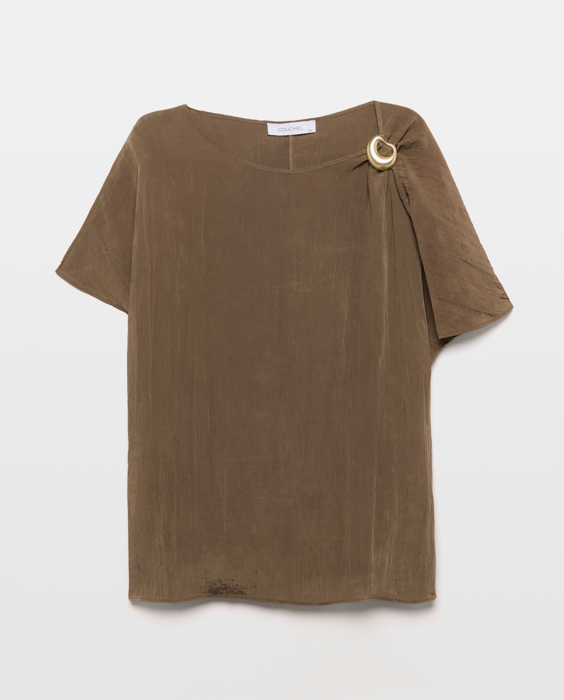 Imagem 0 de Blusa Lisa com Manga Curta