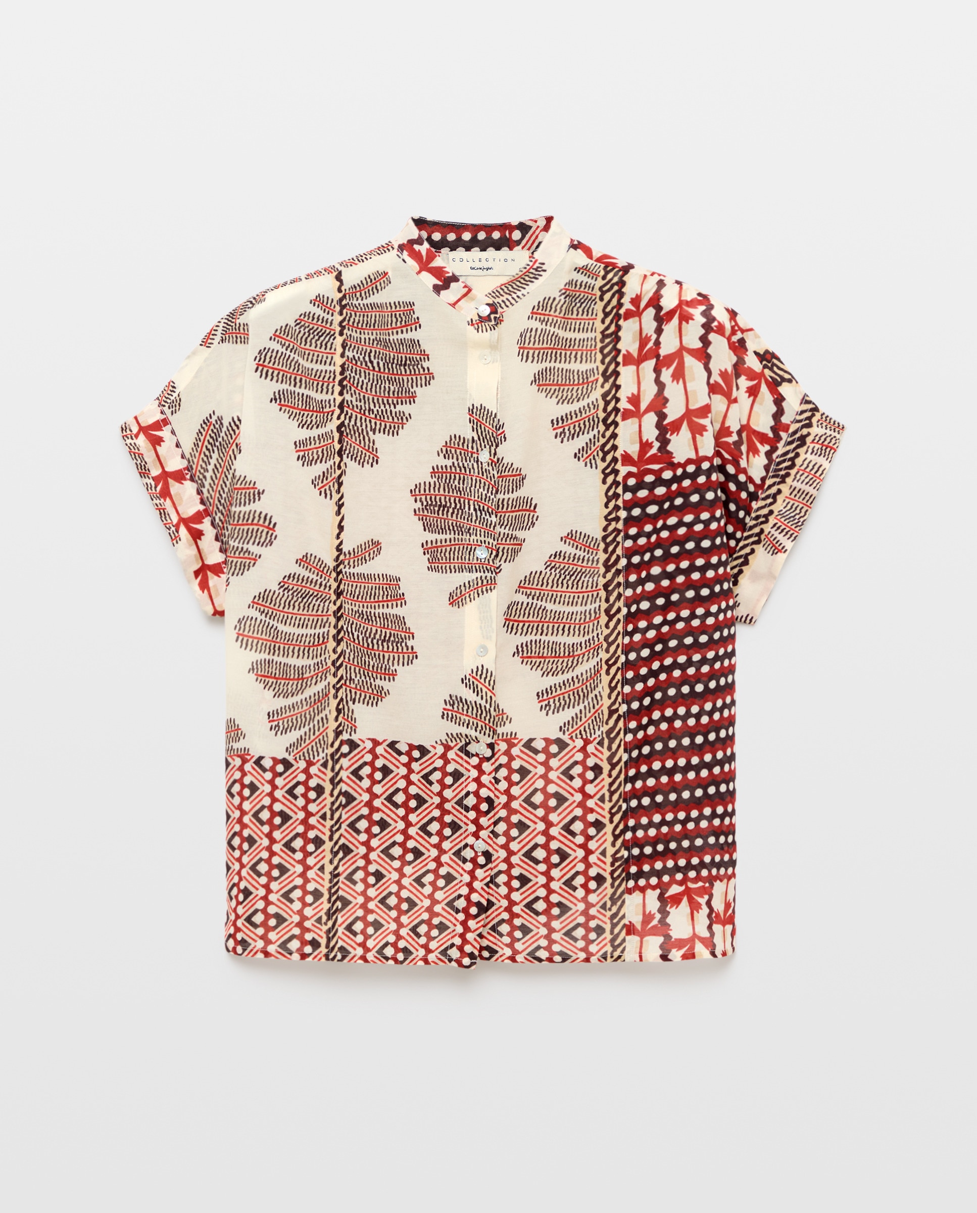 Imagem 0 de Blusa Voile com All Over Print