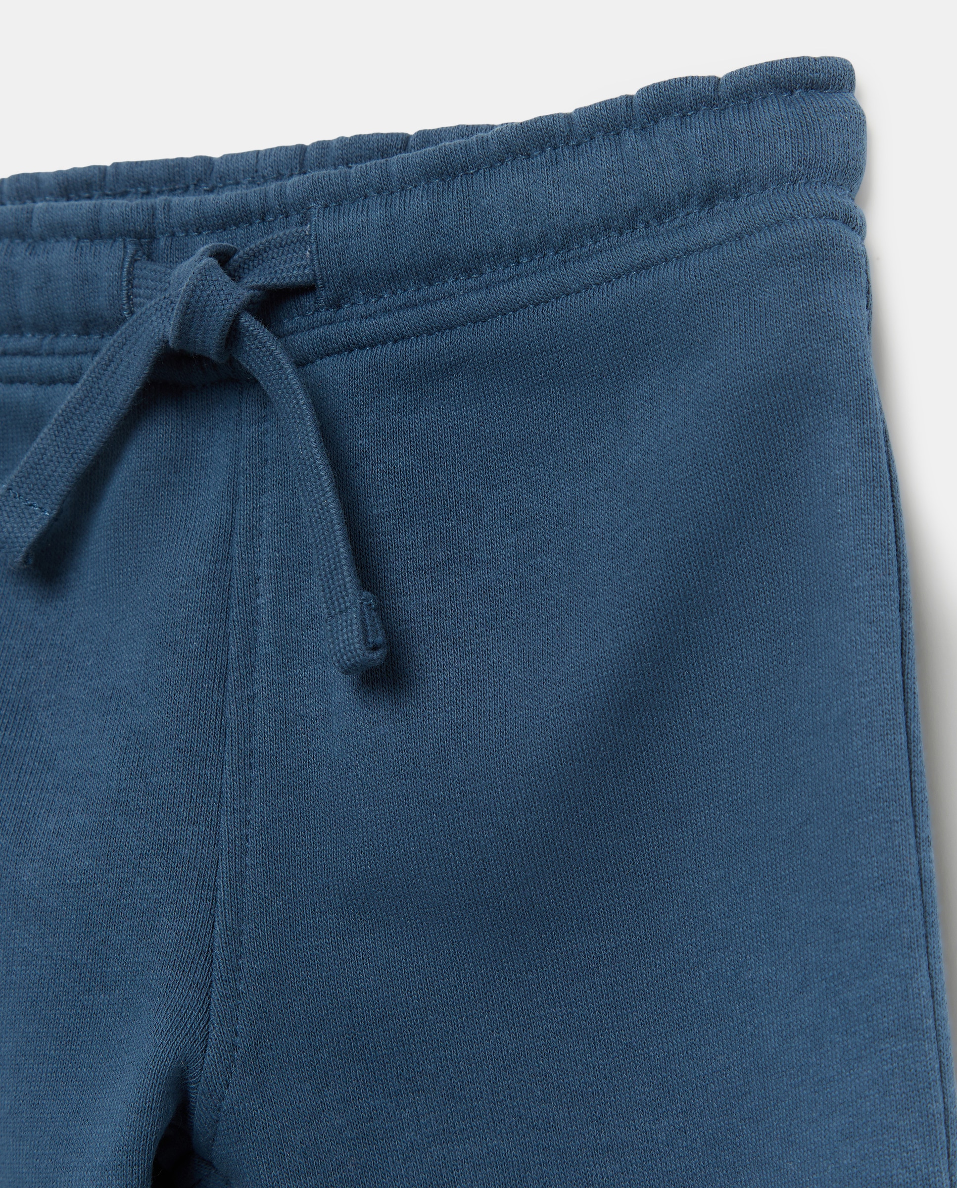 Conjunto Comprido de 2 Peças de Bebé com Sweatshirt Fechada e Calças de Felpa Baby El Corte Inglés Azul-3