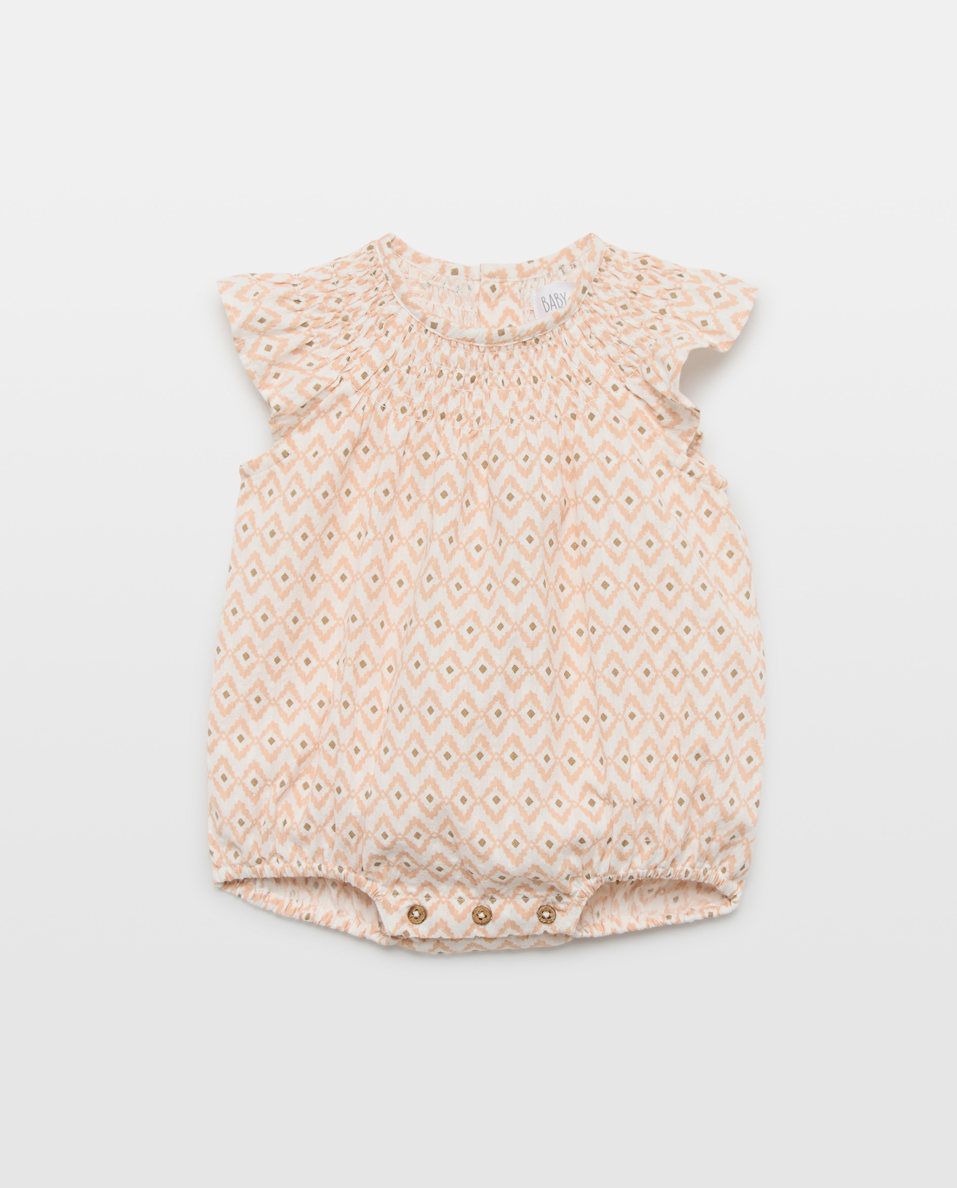Babygrow de Bebé com Manga Curta e Fantasia Baby El Corte Inglés Rosa-1
