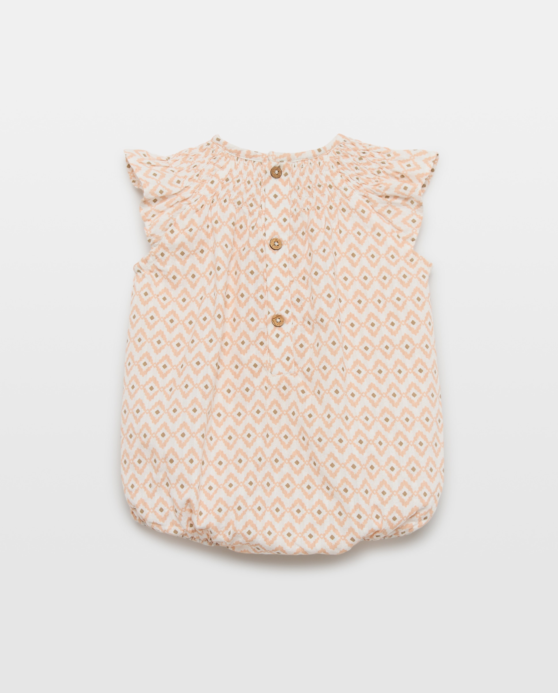 Babygrow de Bebé com Manga Curta e Fantasia Baby El Corte Inglés Rosa-2