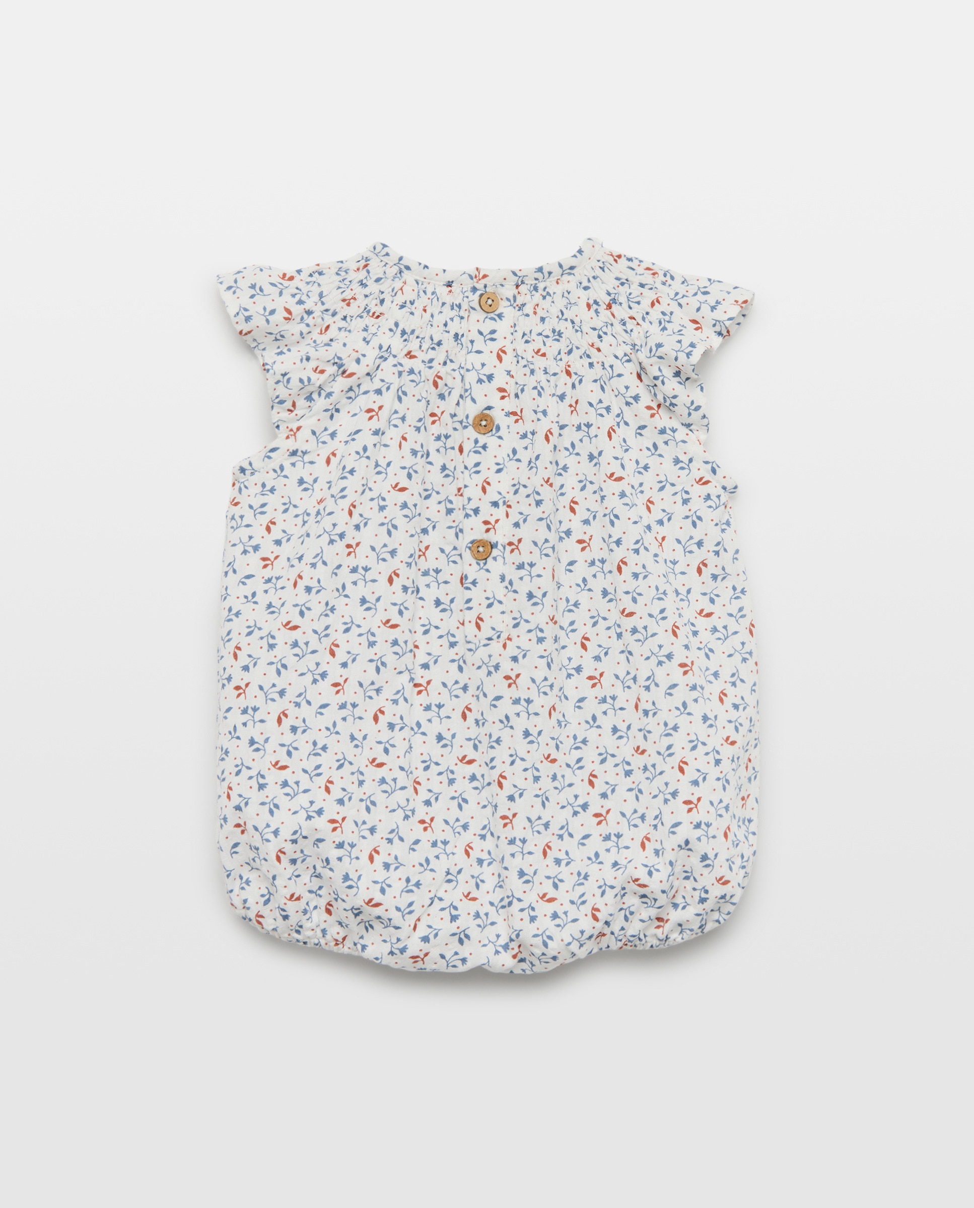 Babygrow de Bebé com Manga Curta e Fantasia Azul-marinho-2
