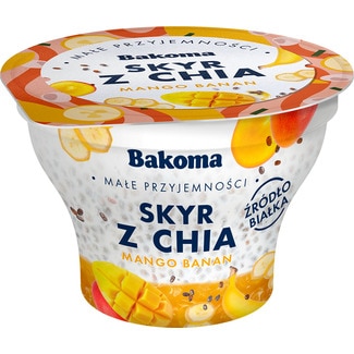 Skyr Chia, Manga e Banana unidade 150 g - Bakoma