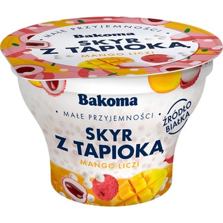 Skyr Tapioca, Manga e Lichia unidade 150 g - Bakoma