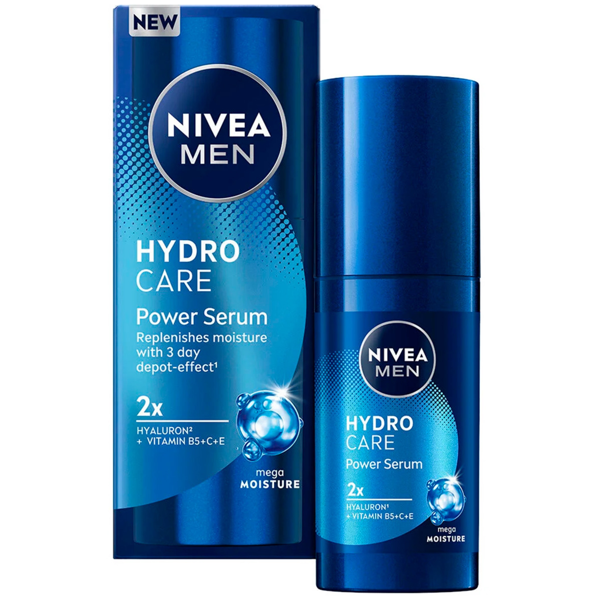 Power Serum Men Hydro Care embalagem 30 ml