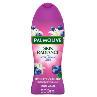 Gel de Banho Skin Radiance Mirtilo e Lily embalagem 500 ml - Palmolive