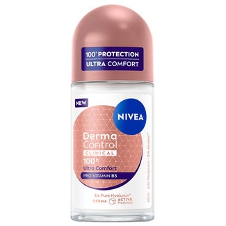 Deo Roll-on Derma Control 100h embalagem 50 ml - Nivea
