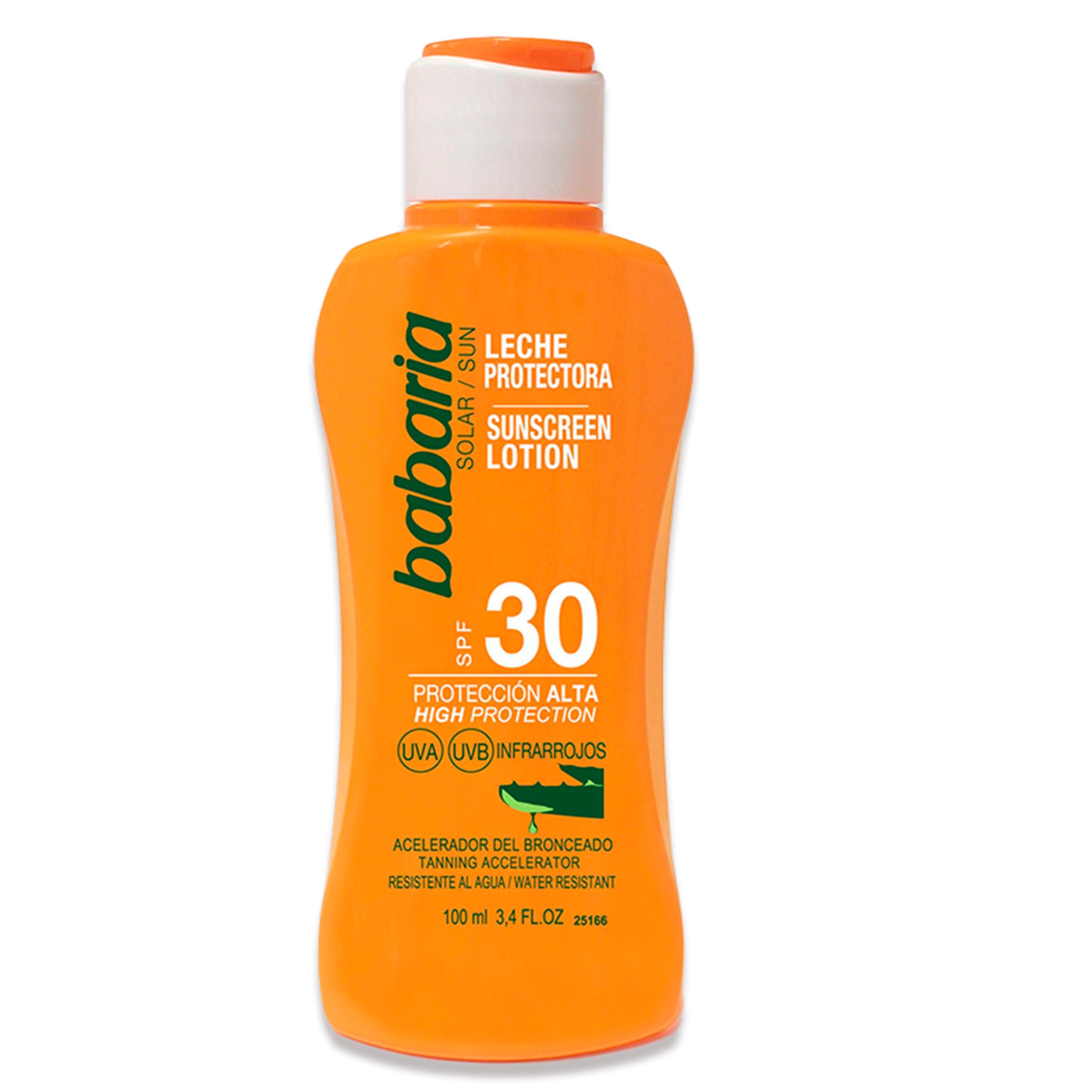 Leite Protector Solar Bronze Aloe SFP 30 embalagem 200 ml