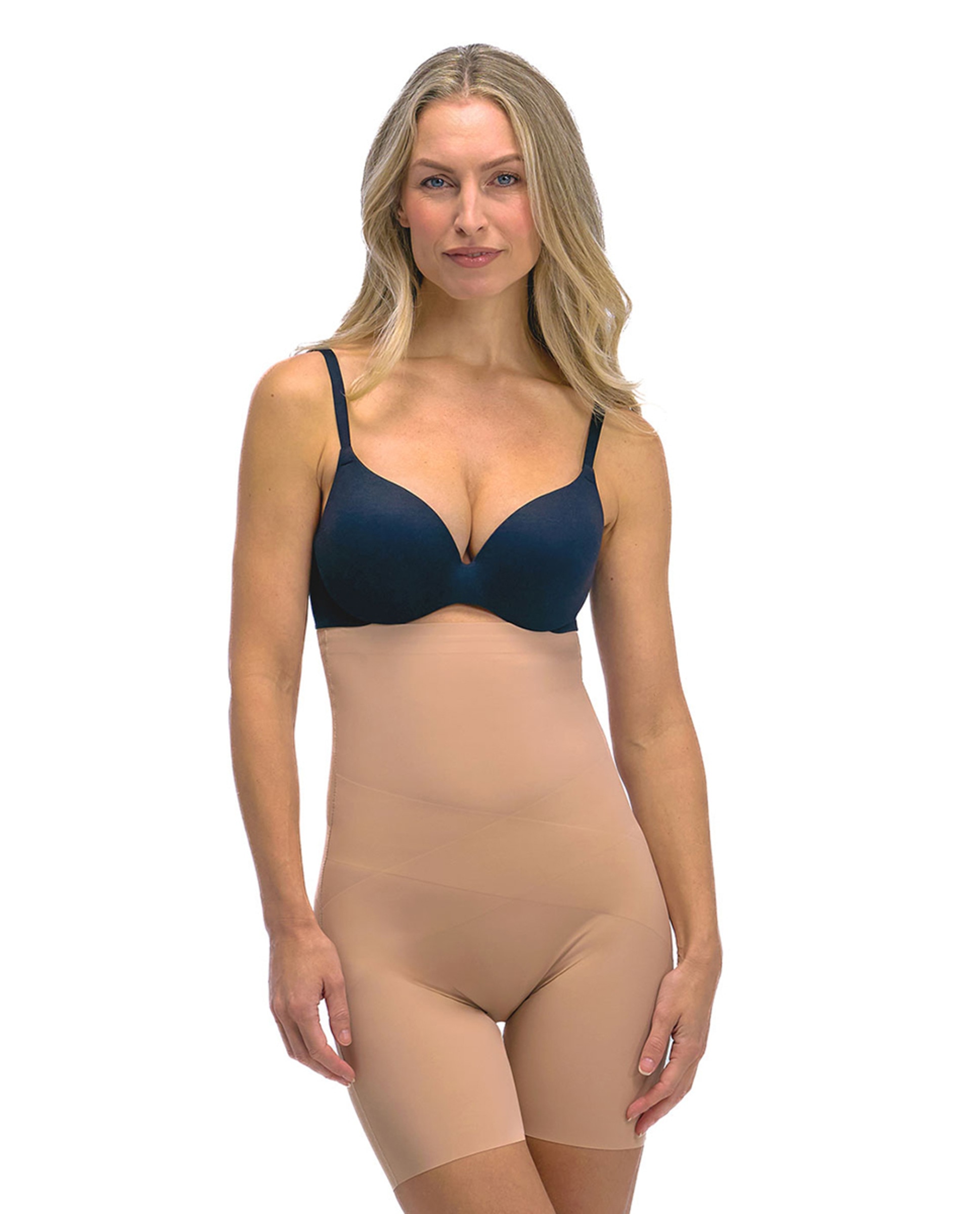 Saia-Calça com Cintura Subida Natural-4