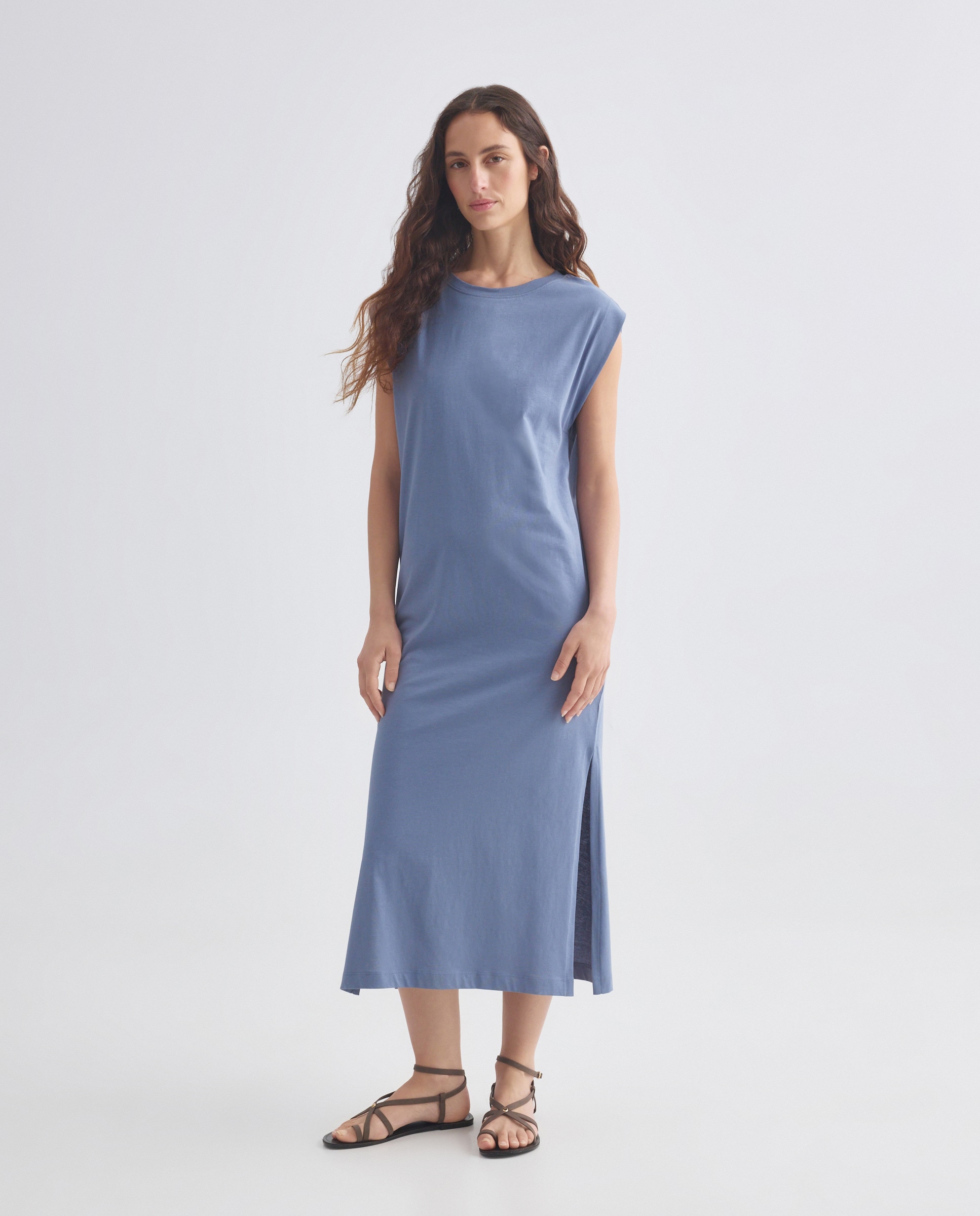 Imagen 0 de Vestido de punto largo