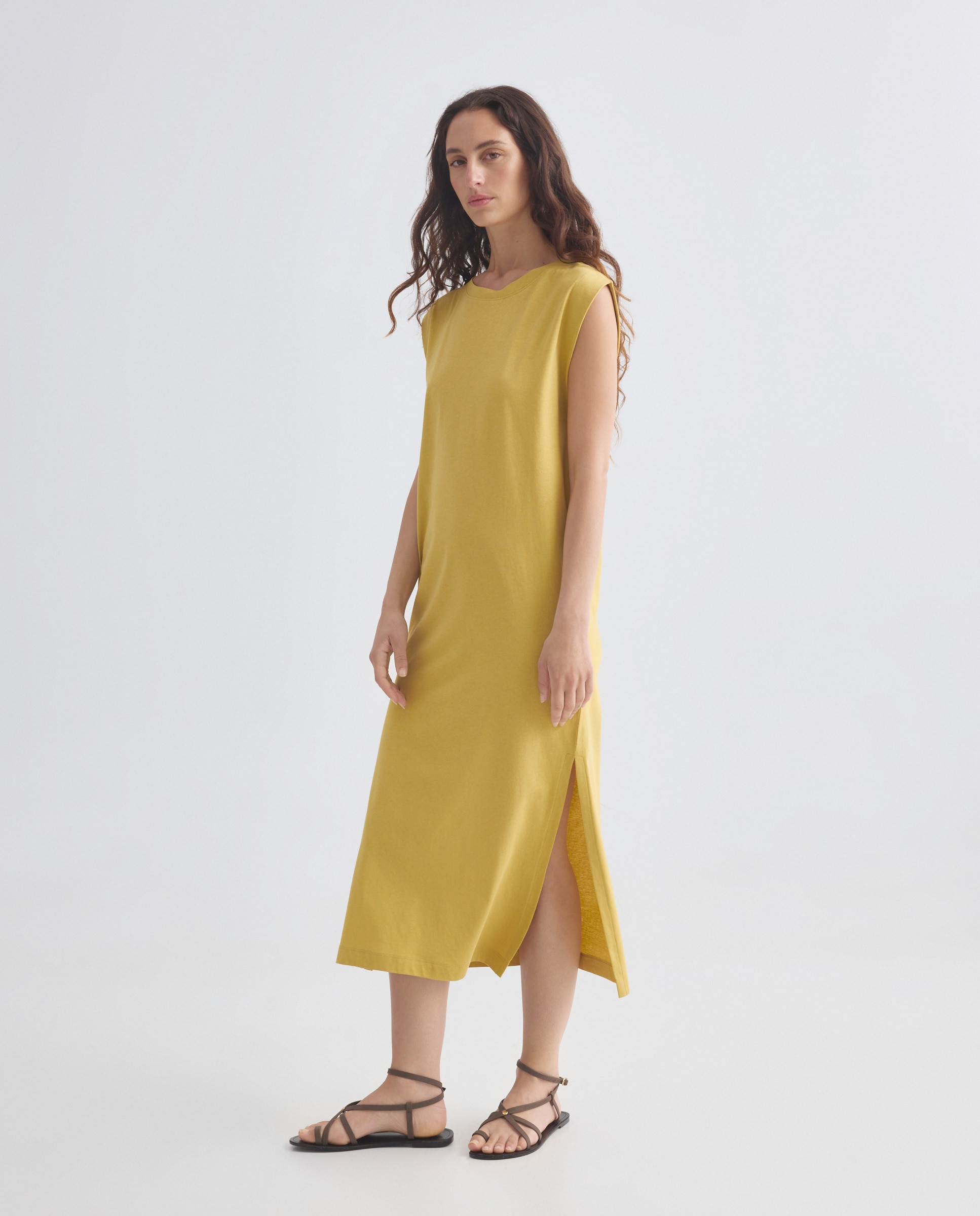 Imagen 0 de Vestido de punto largo