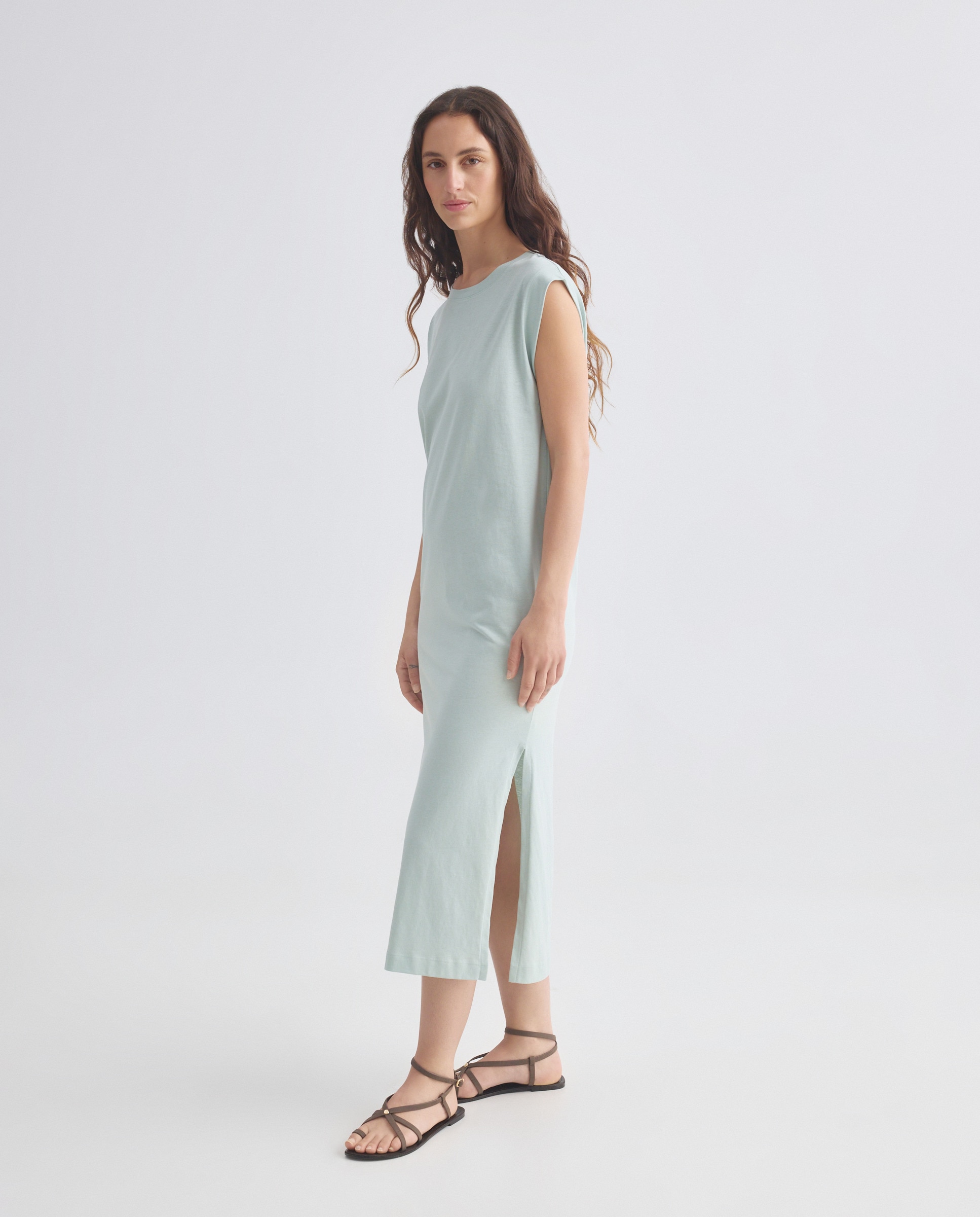 Imagen 0 de Vestido de punto largo