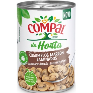 Cogumelos Marron Laminados lata 290 g - Compal