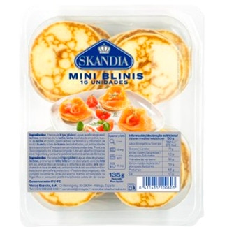 Mini Blinis unidade 135 g - Skandia