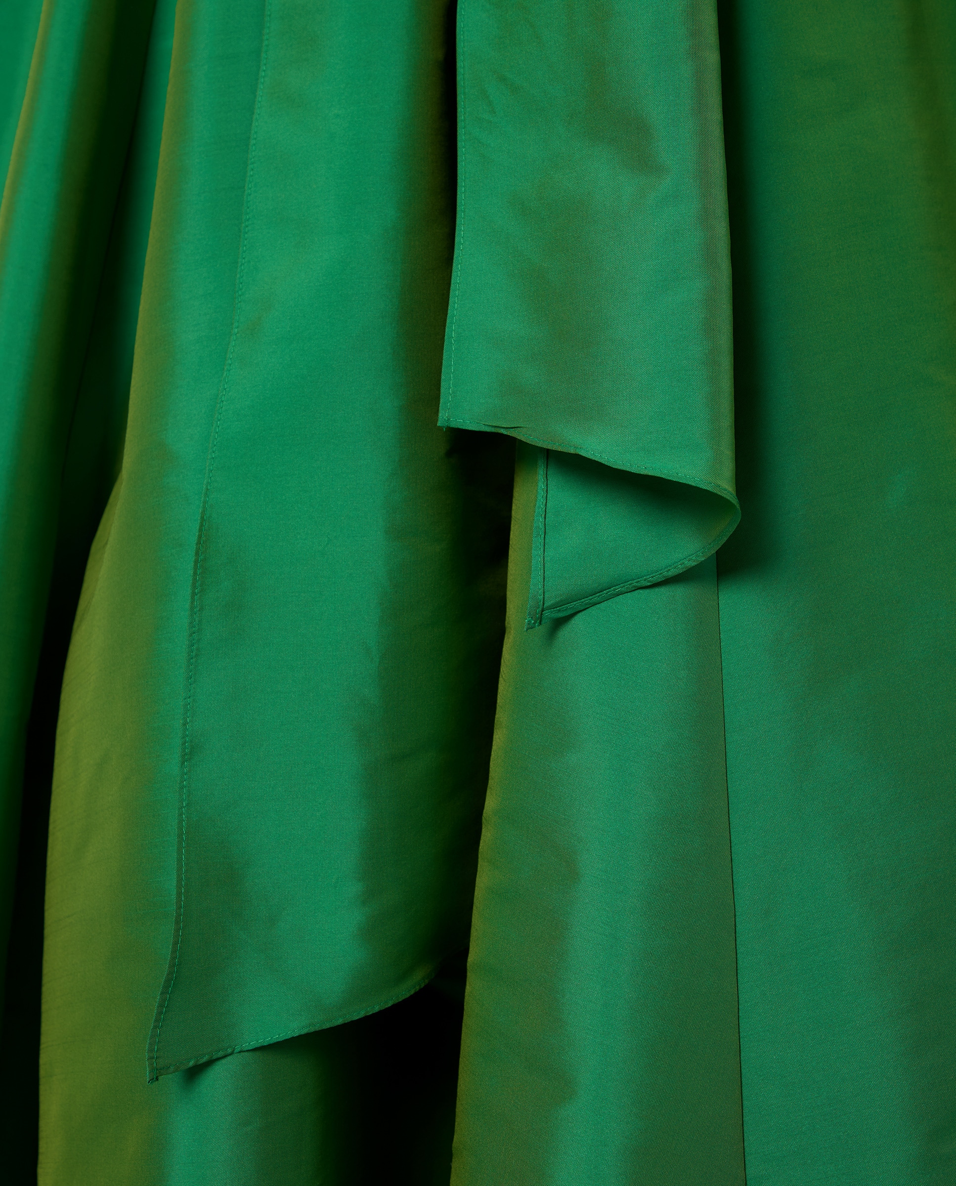 Vestido Midi sem Mangas e com Decote Quadrado 510 Verde Claro-6