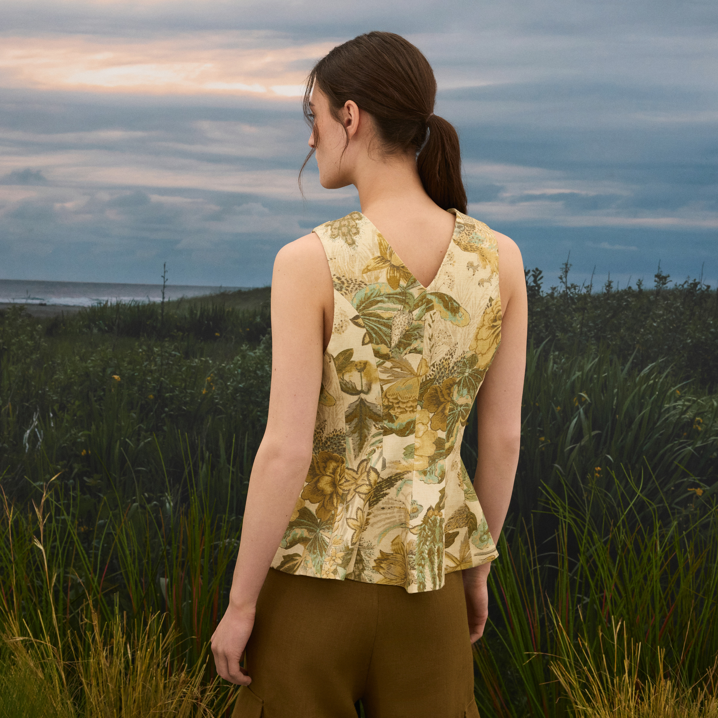 Colete Edelweiss de Mulher Multicolor-3