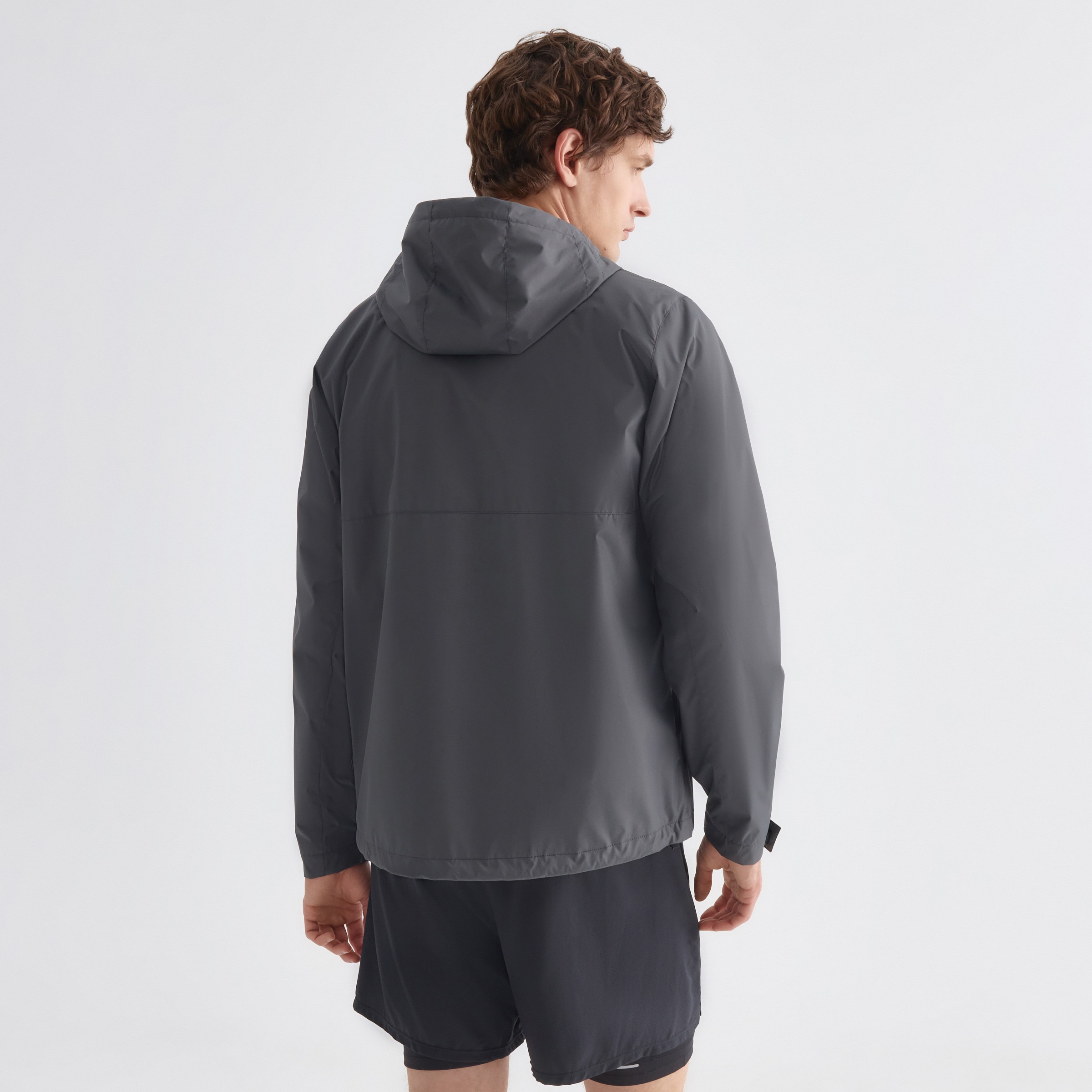 Chaqueta Chubasquero Hombre 820 Gris medio-3