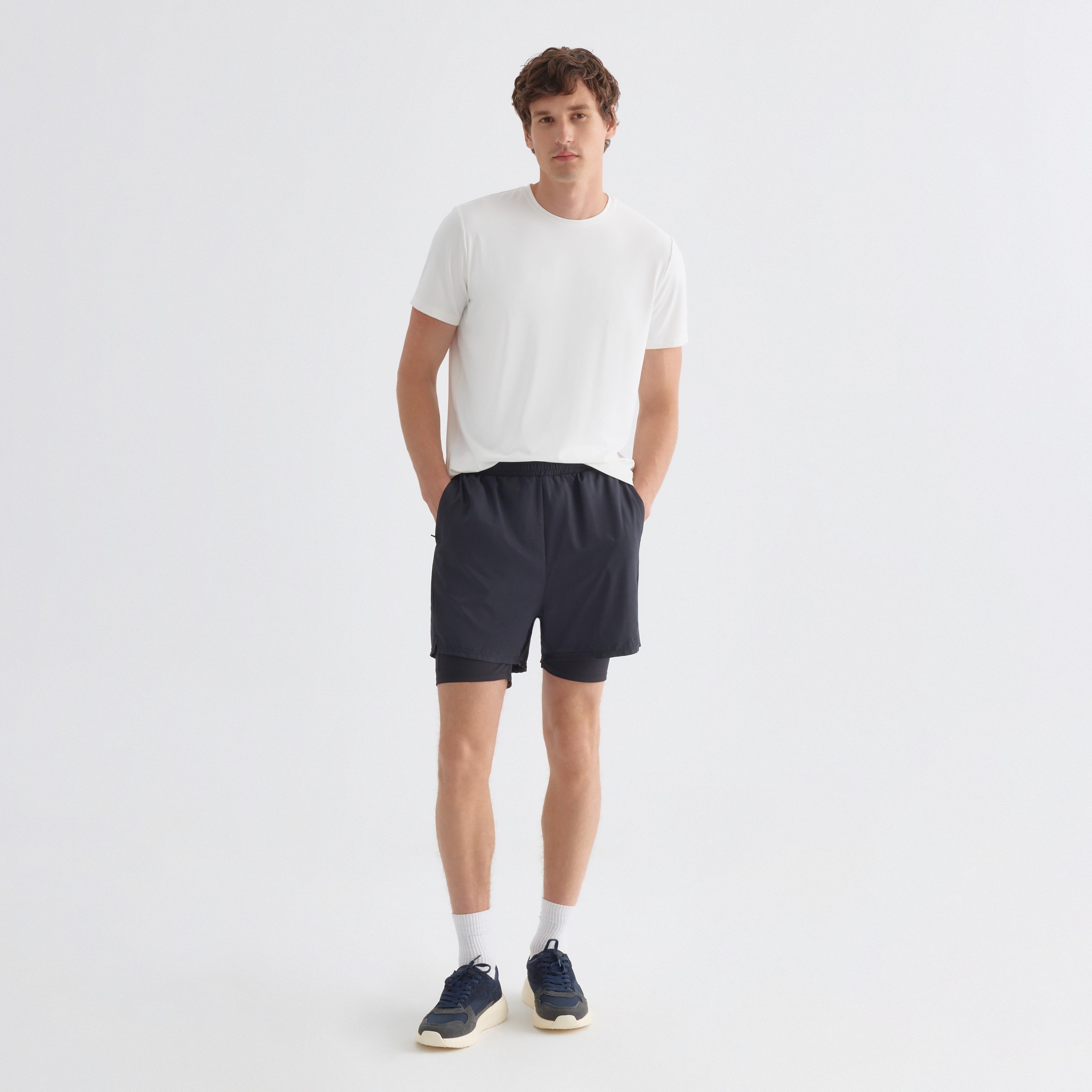 Camiseta Manga Corta Transpirable Hombre Blanco-2