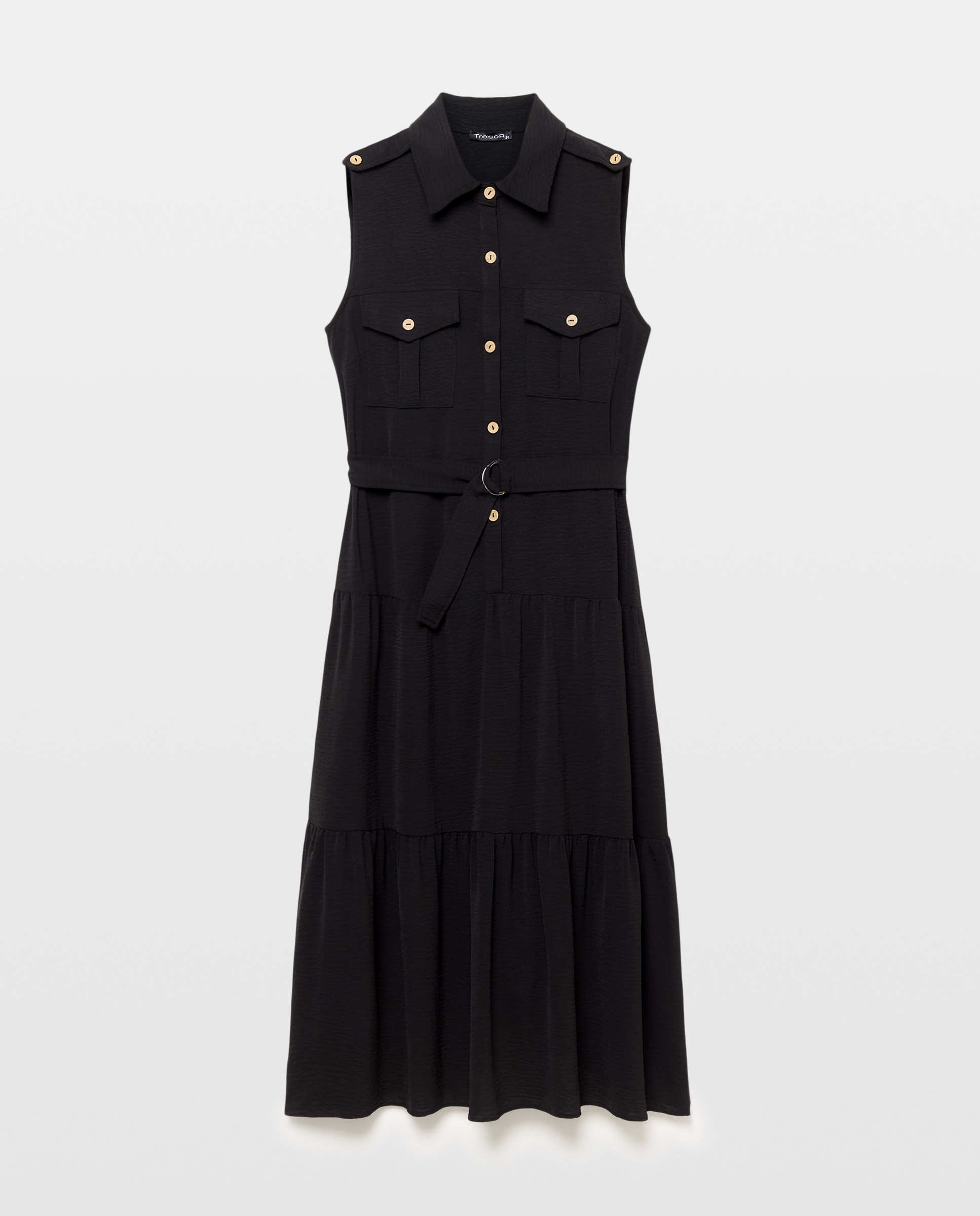 Imagem 0 de Vestido Liso sem Mangas