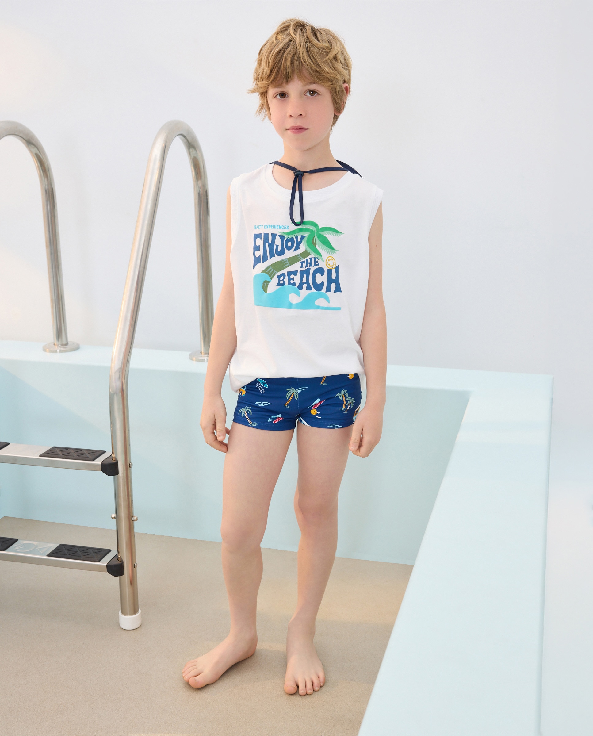 Calções de Banho Joy com Fantasia Kids El Corte Inglés Azul-marinho-2