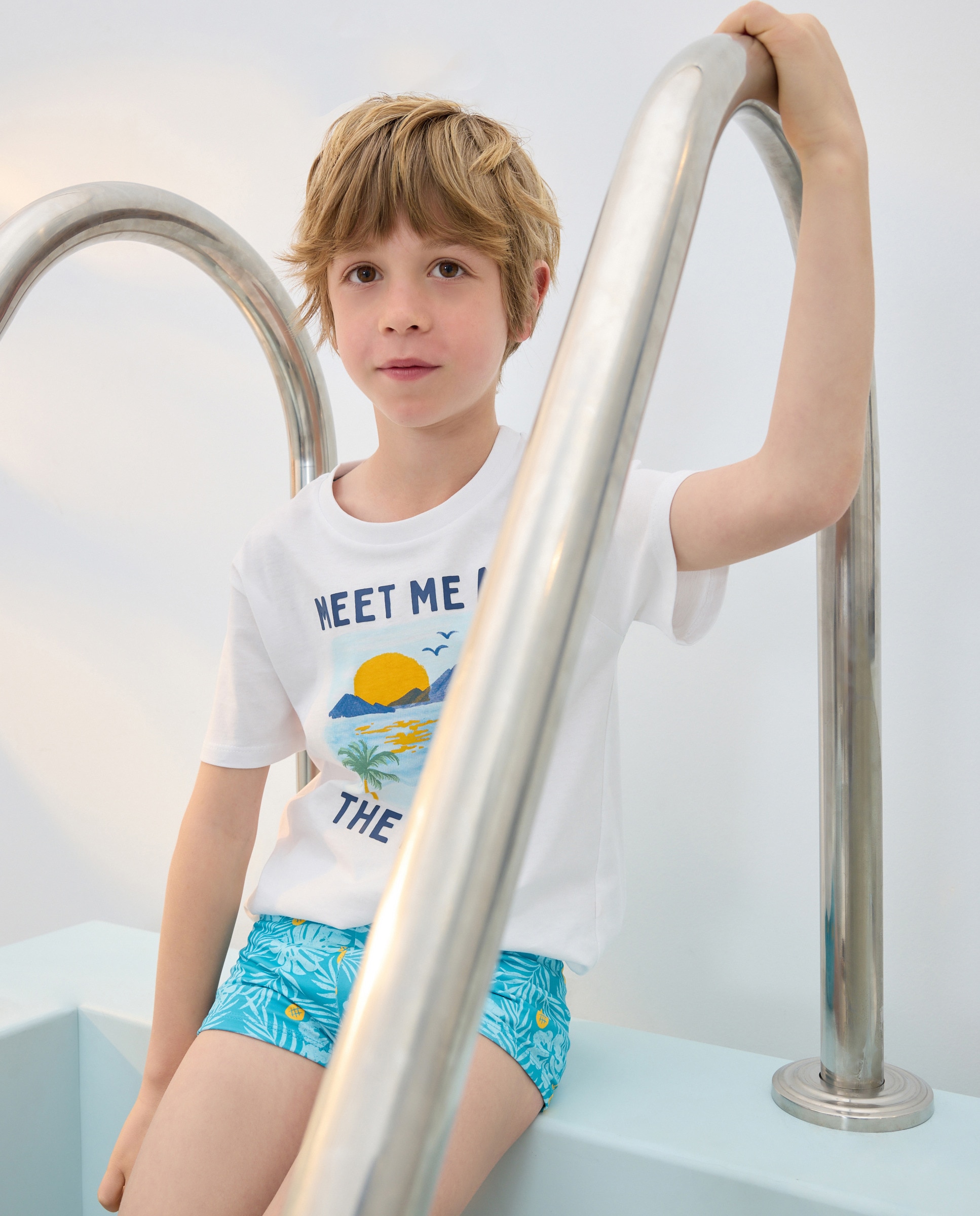 Imagem 0 de Calções de Banho com Estampado