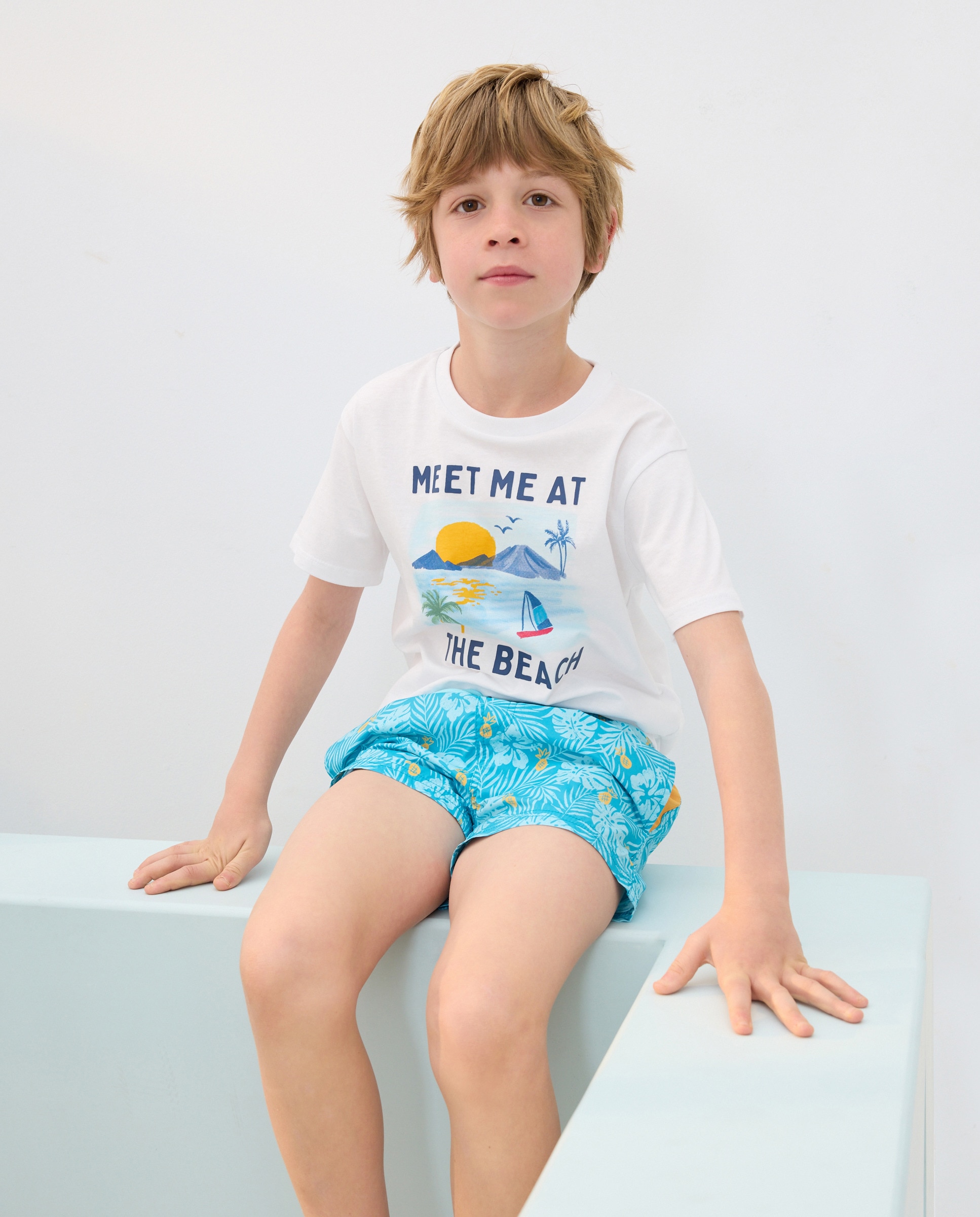 Imagem 0 de T-shirt de Algodão Joy Ilhas