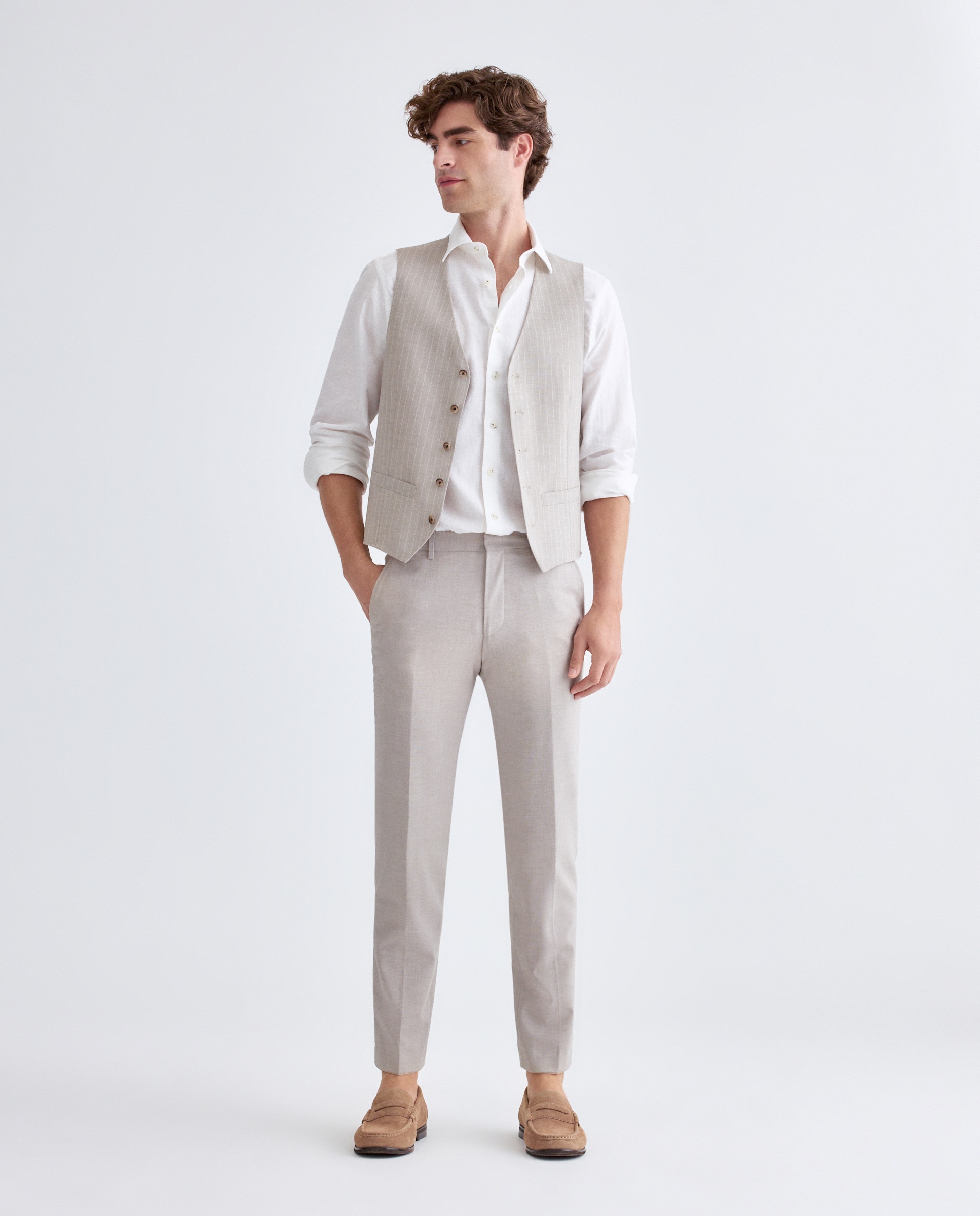 Camisa Casual Branco-2