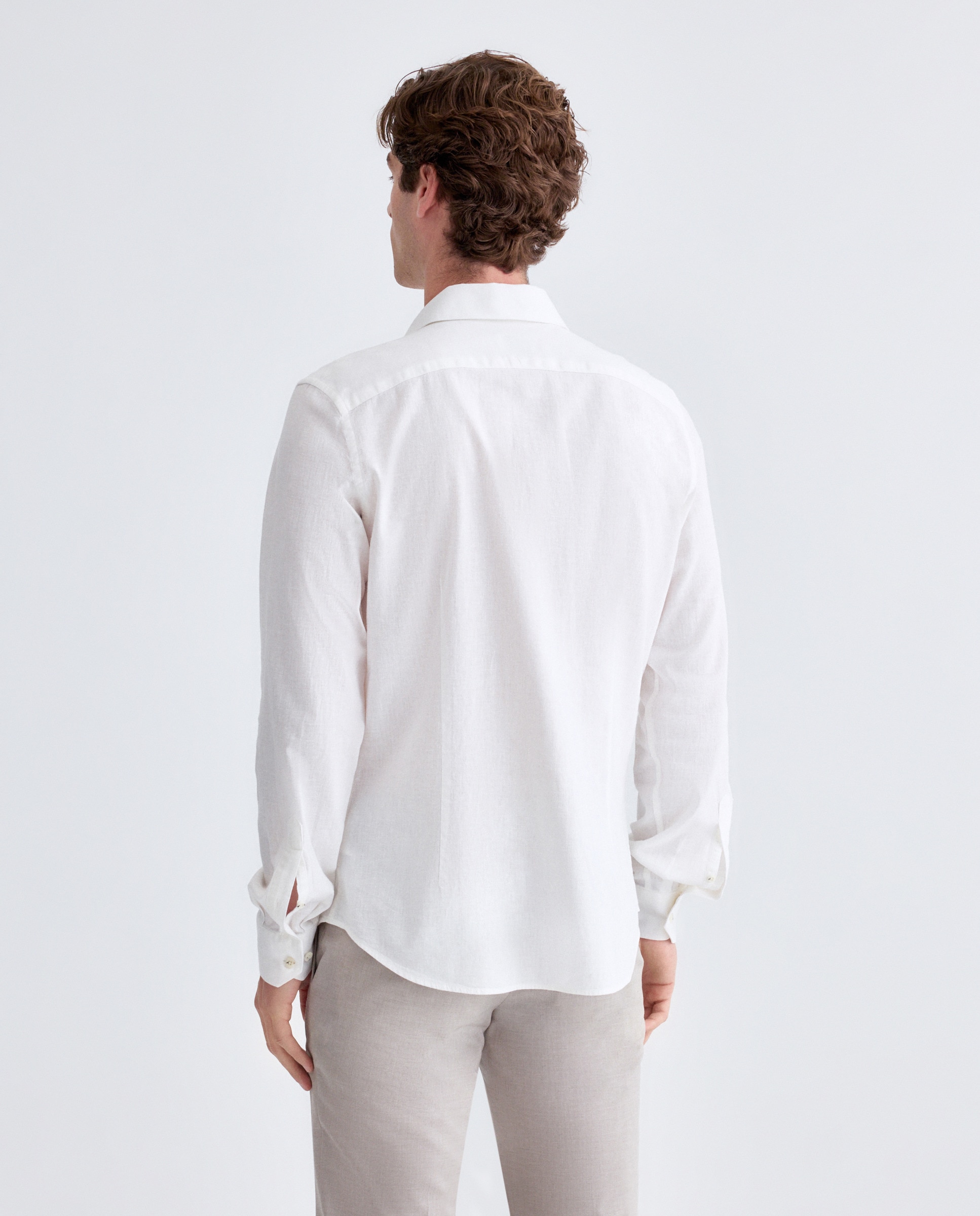 Camisa Casual Branco-3