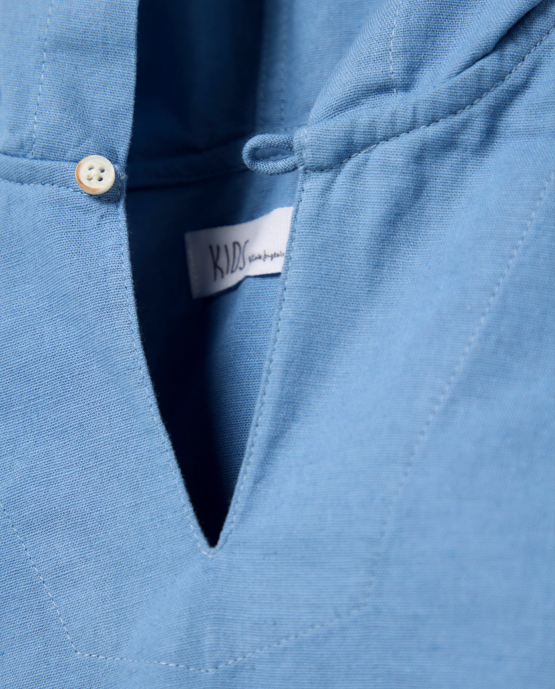 Camisa de Manga Curta com Capuz Kids El Corte Inglés 400 Azul-2