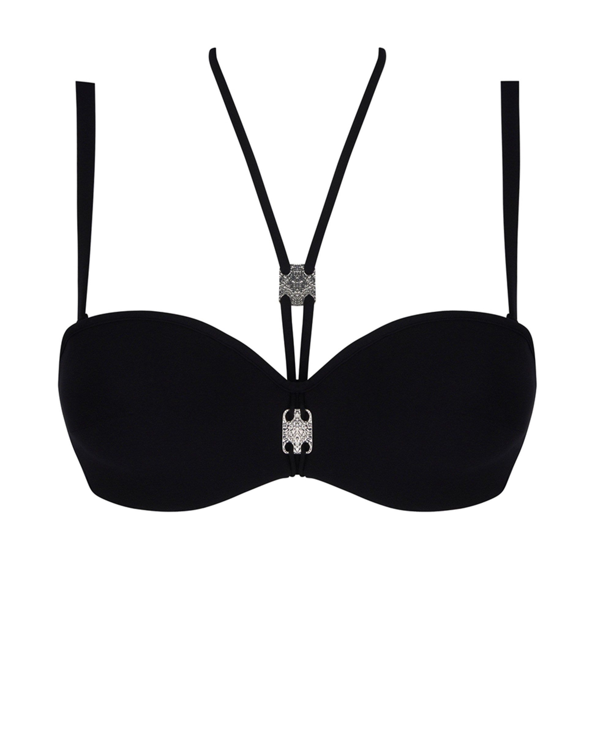 Imagem 0 de Top de Biquíni ou Soutien de Biquíni Bandeau com Aros com Foam mas sem Enchimento. Alças Amovíveis
