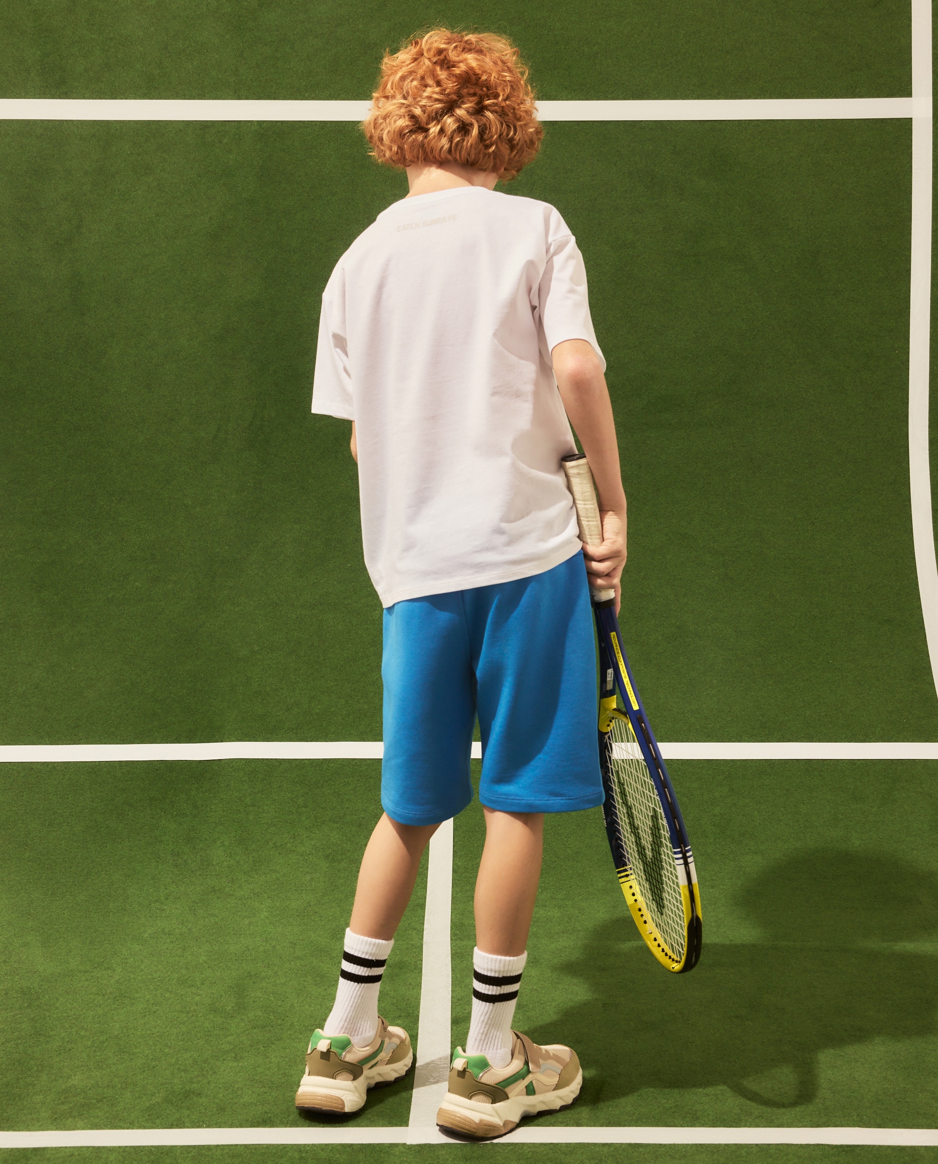 Bermudas de Felpa com Fita Kids El Corte Inglés 400 Azul-3