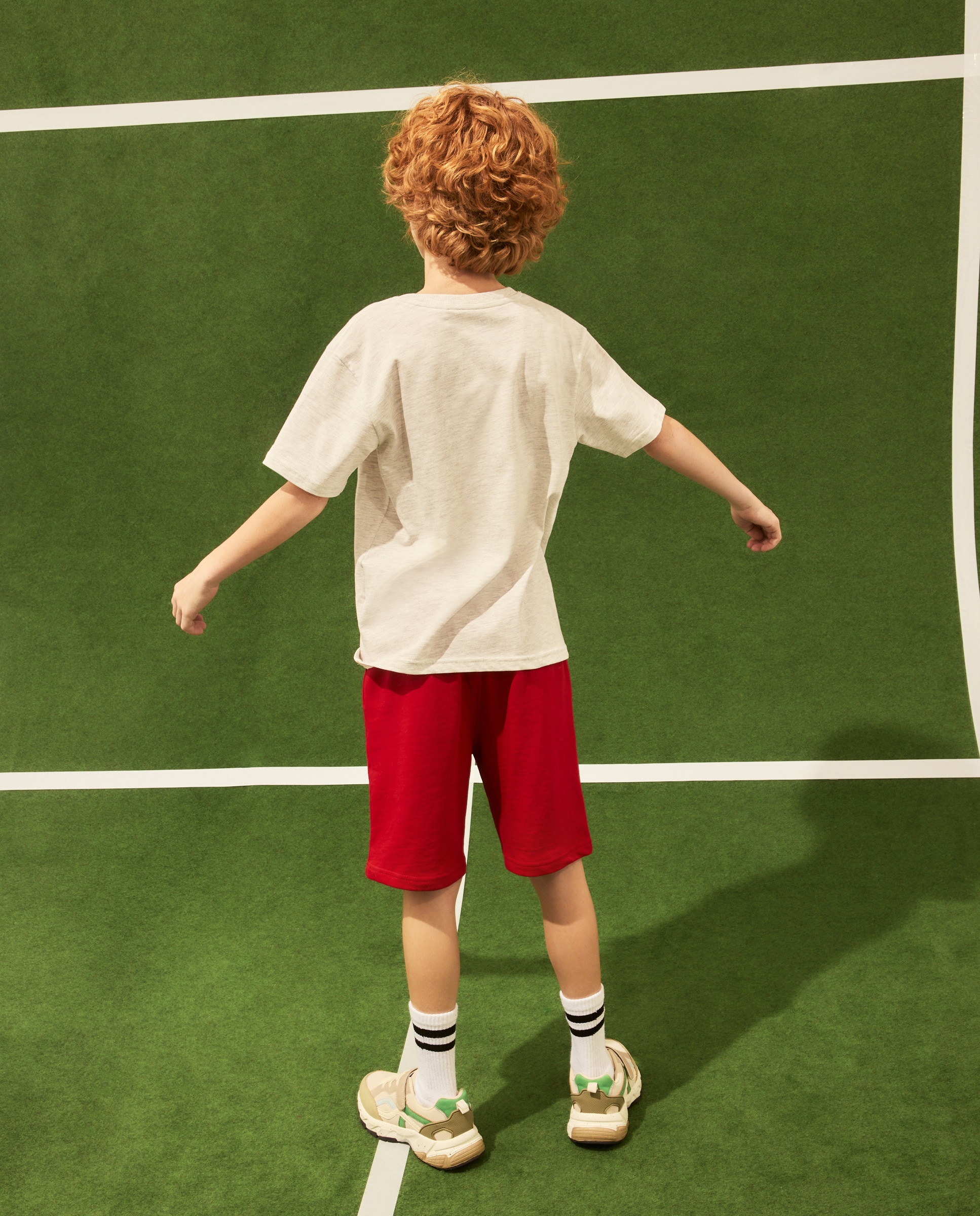 Conjunto de T-shirt e Calções Kids El Corte Inglés Vermelho-3