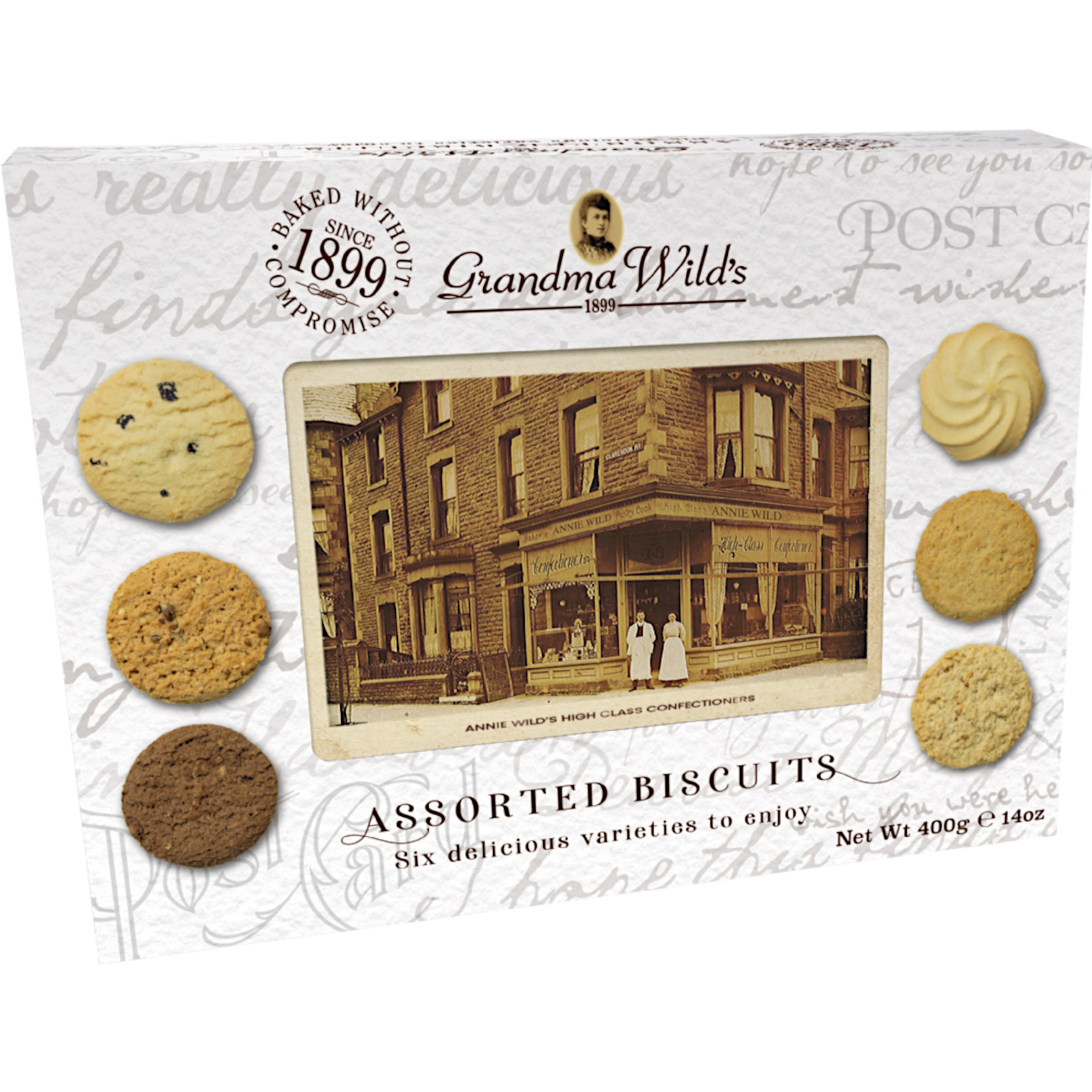 Bolachas Sortidas Yorkshire embalagem 400 g