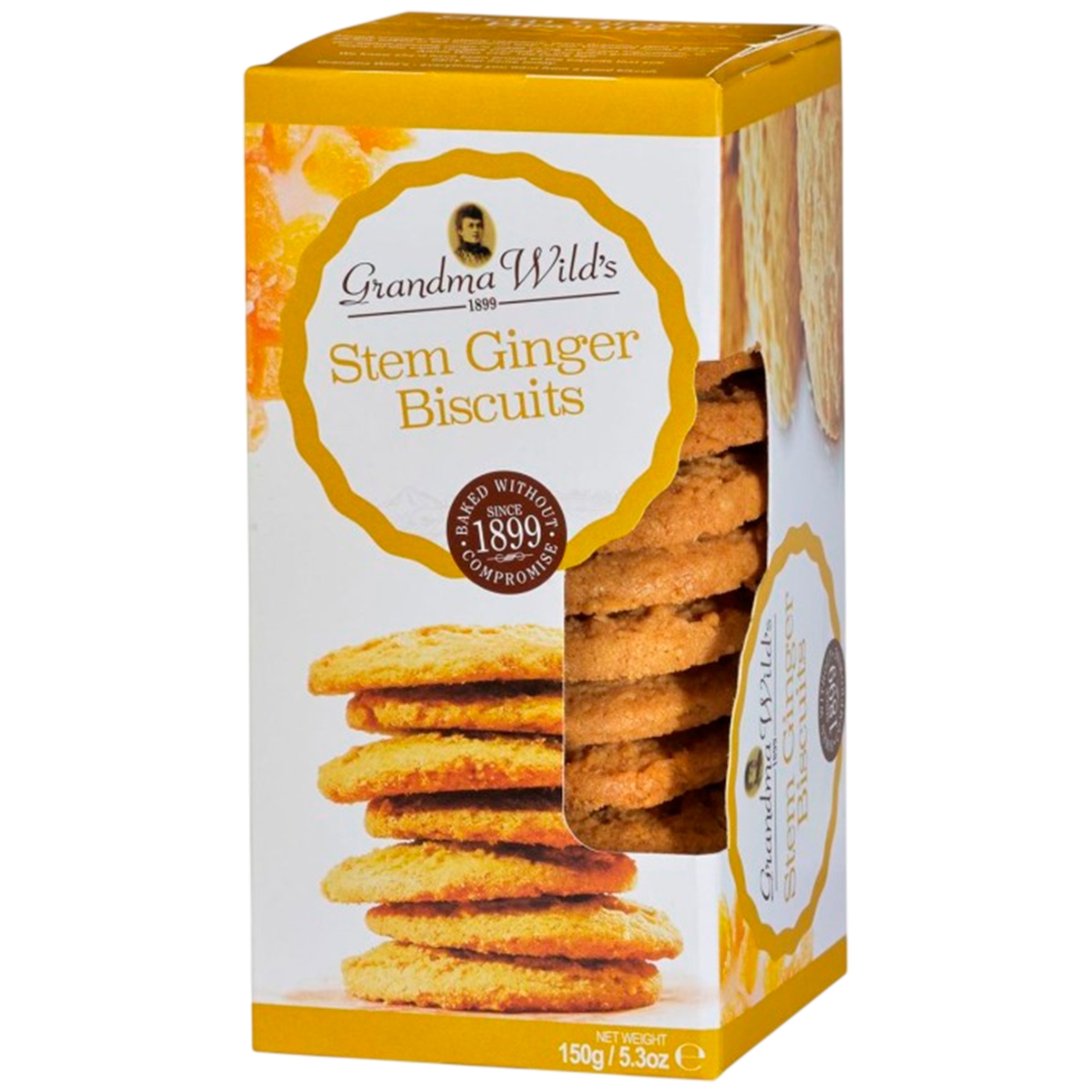 Bolachas de Gengibre embalagem 150 g
