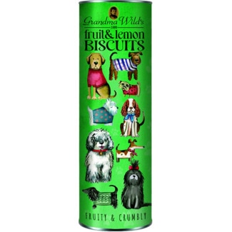 Bolachas de Fruta e Limão Dogs in Jumpers embalagem 200 g - Grandma Wild's
