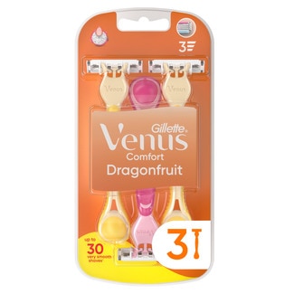Lâminas Venus Descartáveis Dragonfruit embalagem 3 unidades - Gillette