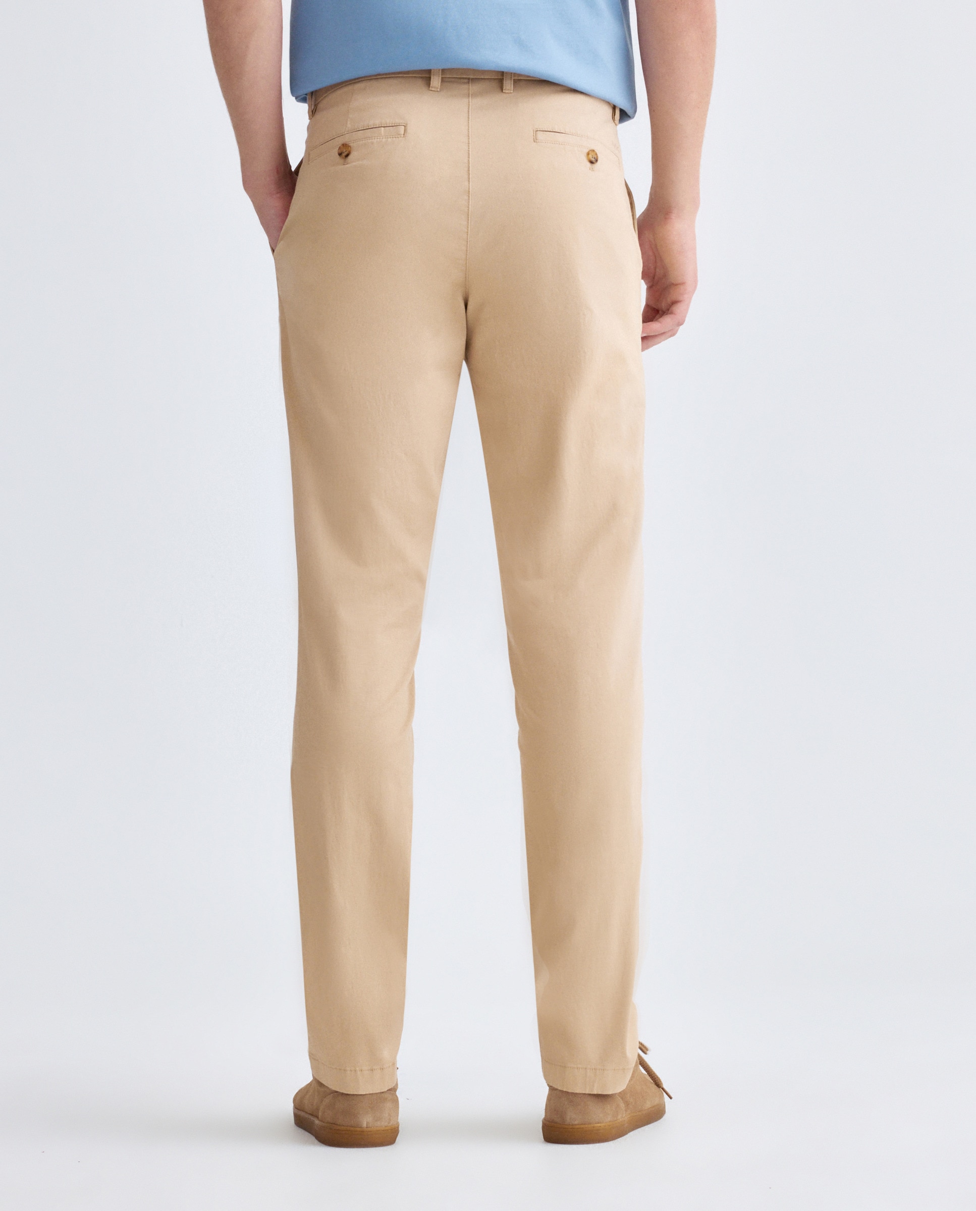 Pantalón de hombre chino en algodón - Michael Kors - Beige Beige-3