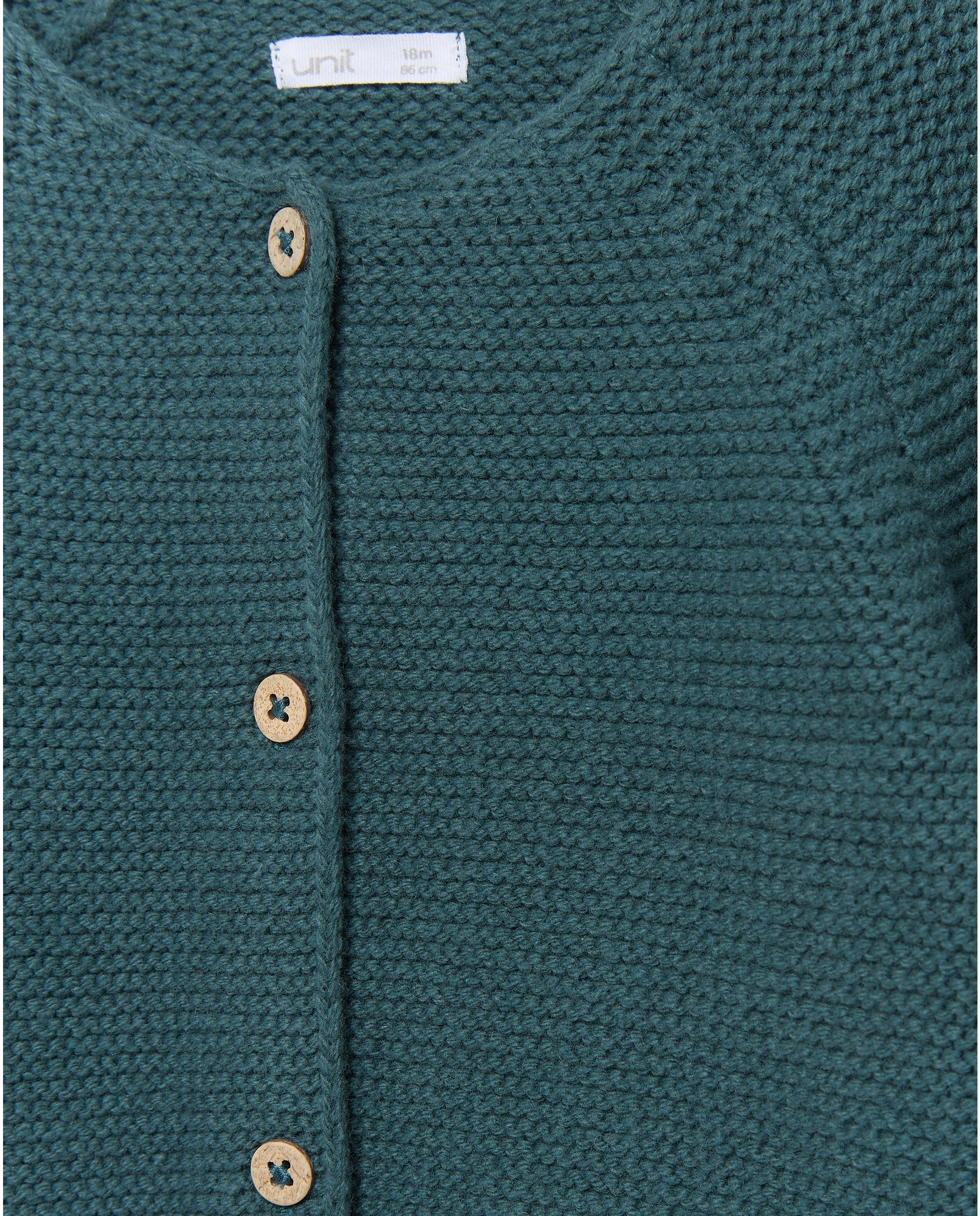 Chaqueta bebé niña cuello caja 582 Verde agua-3