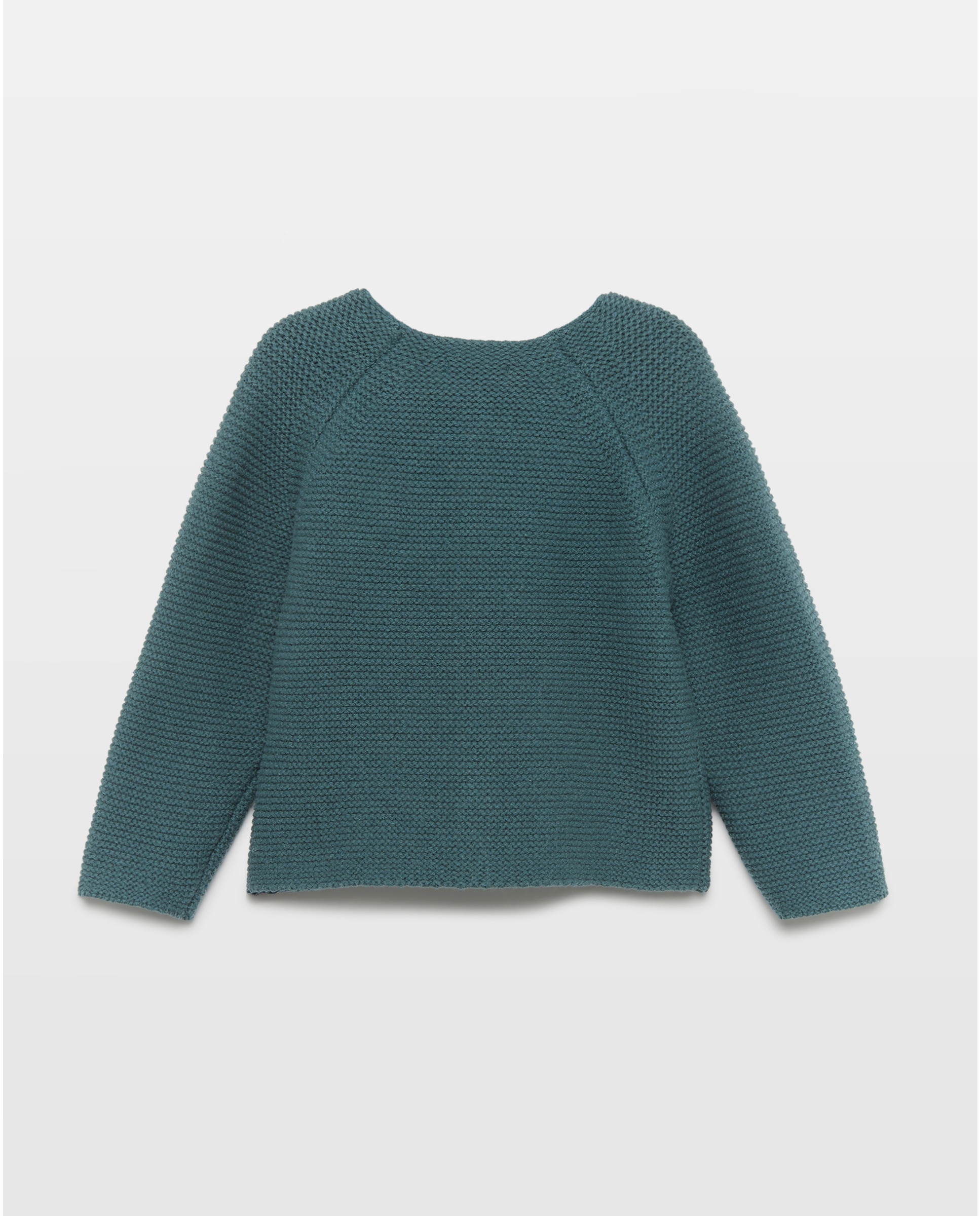 Chaqueta bebé niña cuello caja 582 Verde agua-2