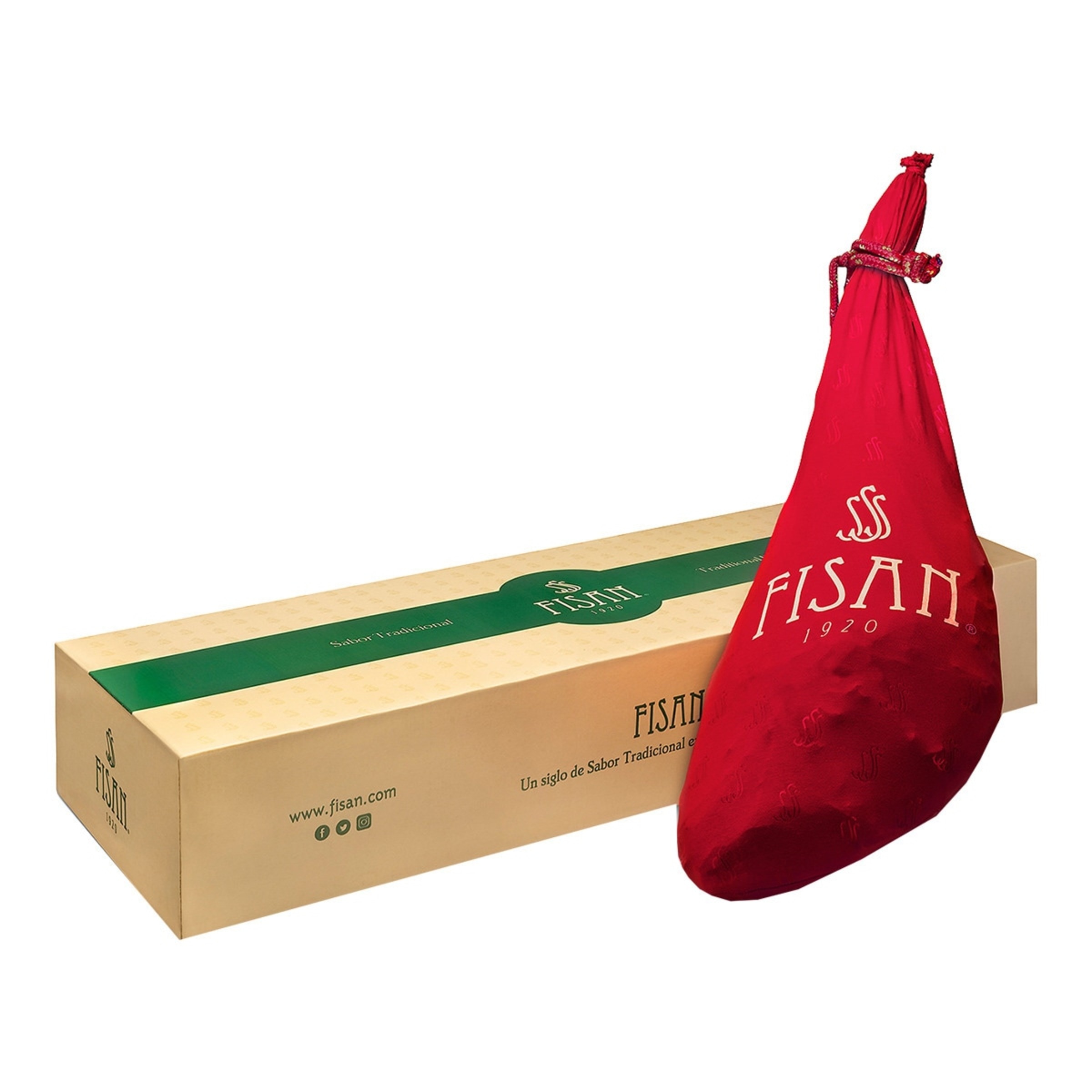 Jamón de bellota 75% raza ibérica Fisan 2