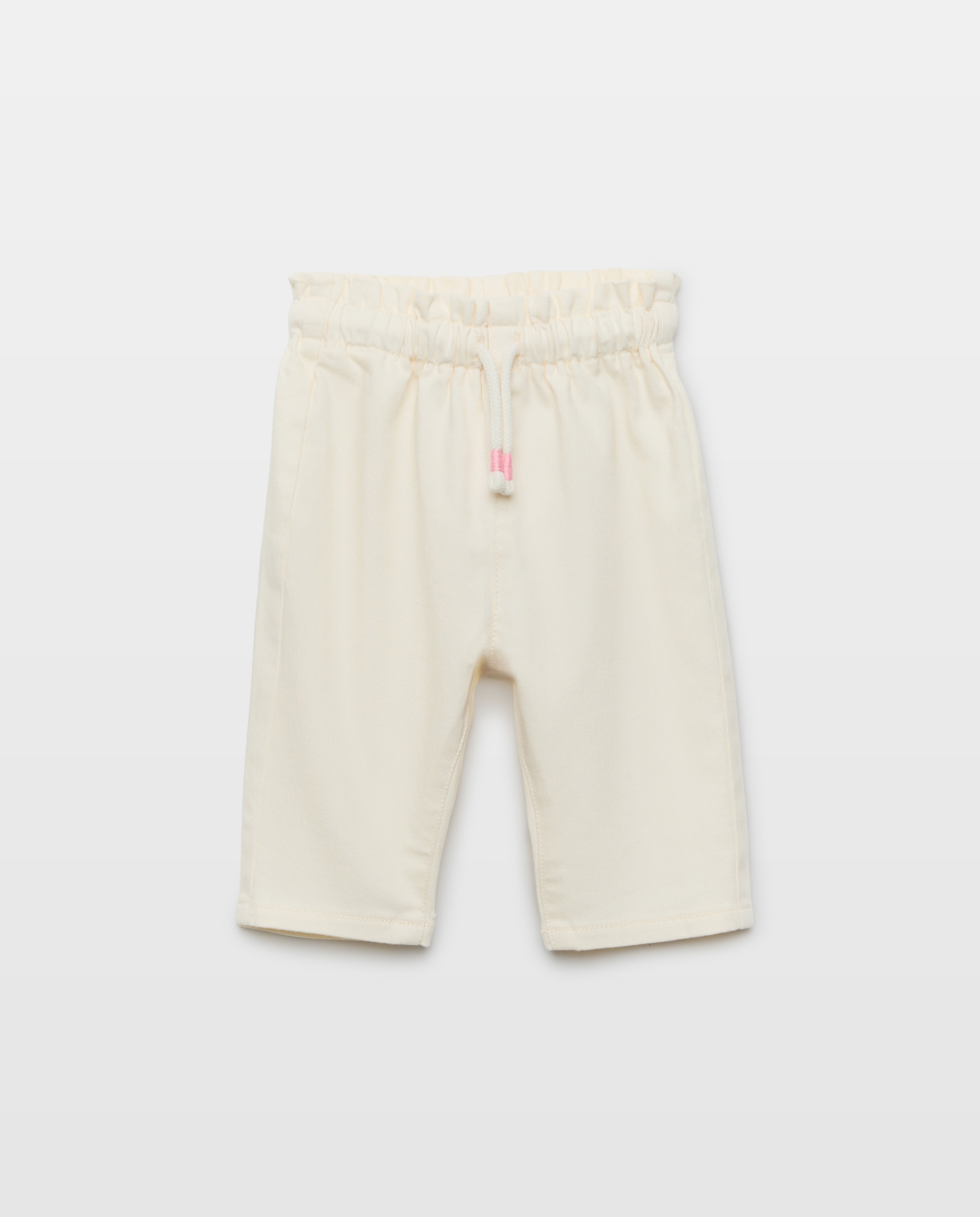 Pantalón de bebé tipo paper liso - Baby El Corte Inglés - 120 Crudo 120 Crudo-1