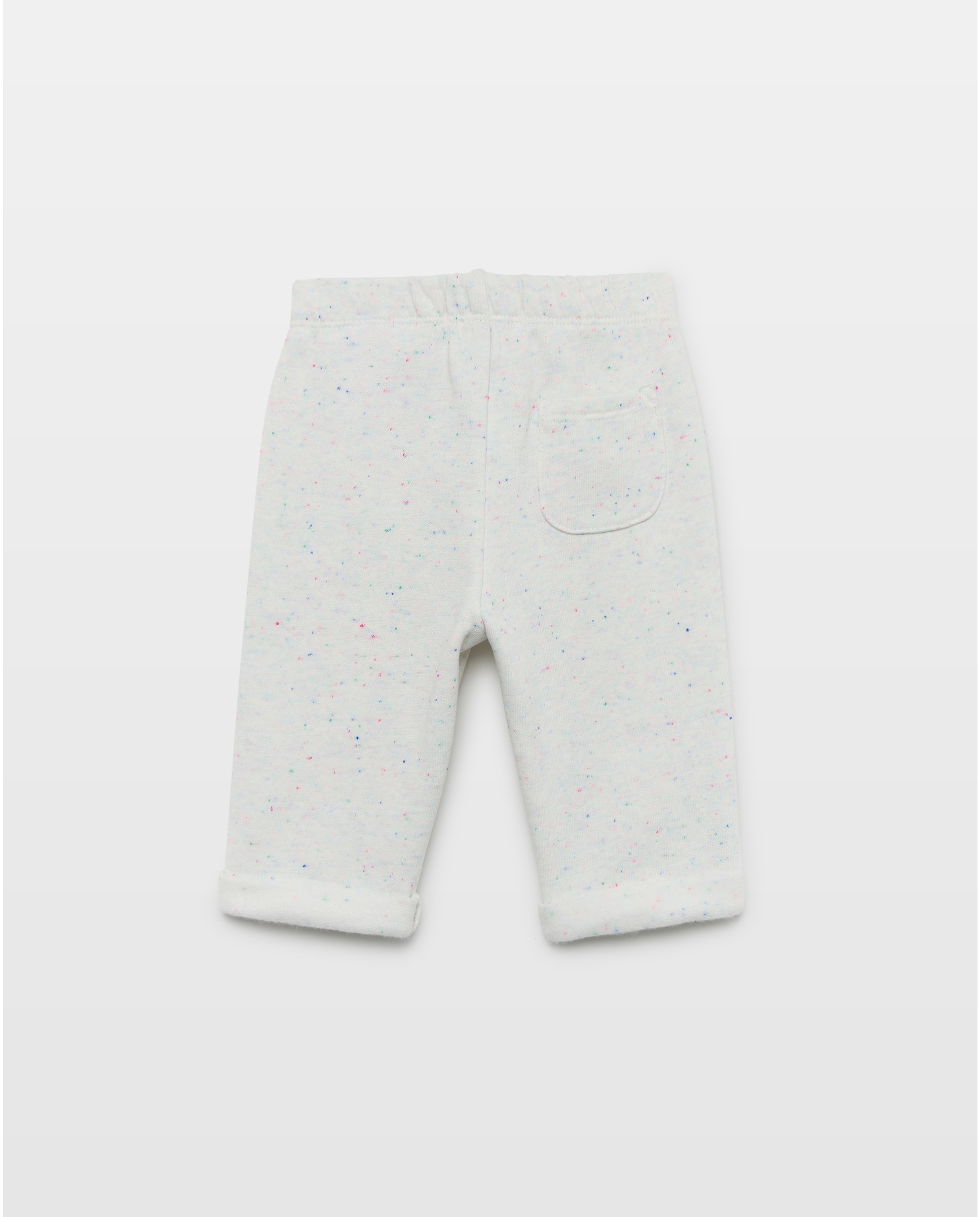 Calças de Felpa Lisa de Bebé com Laço com Adorno Baby El Corte Inglés Multicolor-2