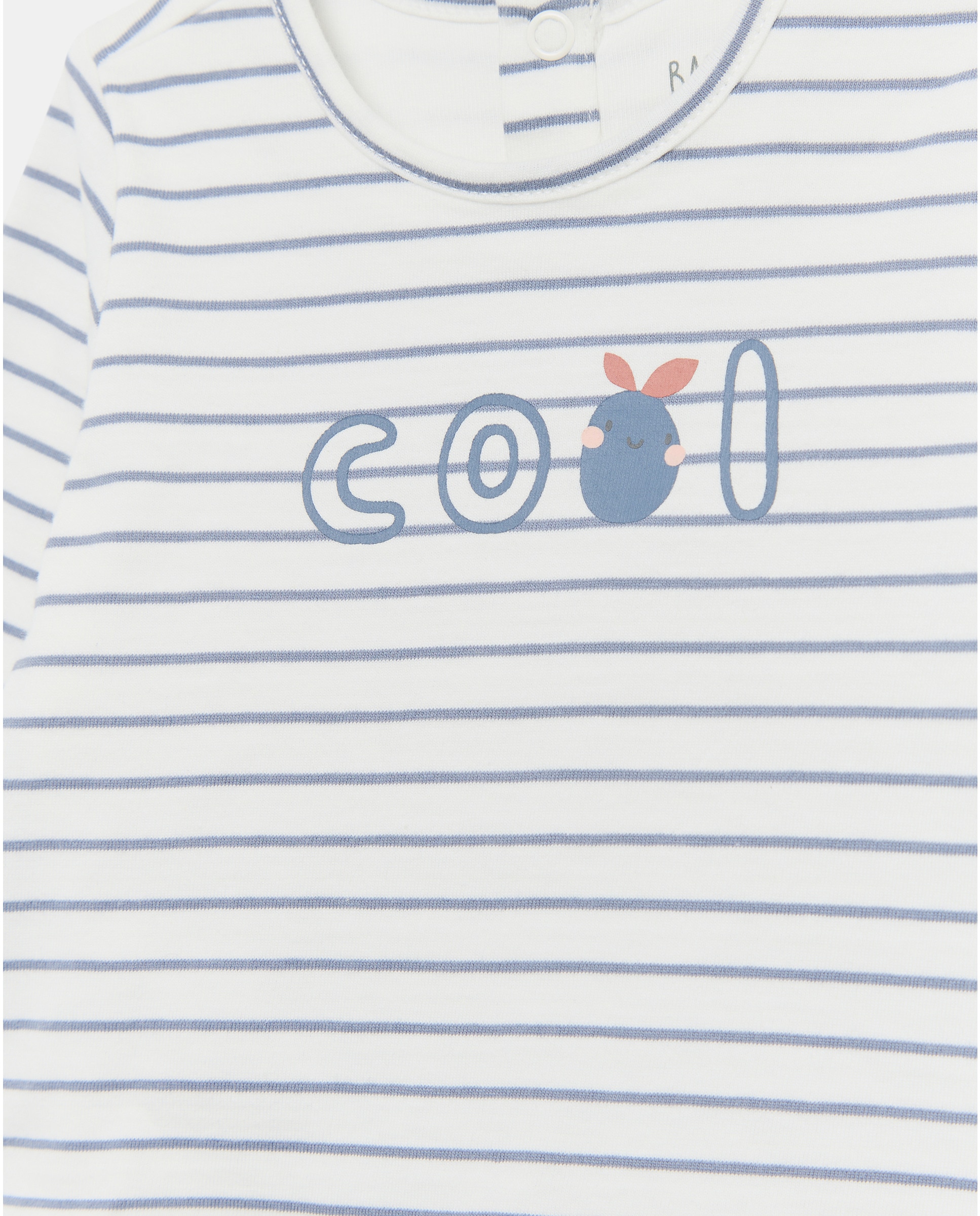 Body Camisola de Bebé com Manga Comprida Baby El Corte Inglés Azul-3