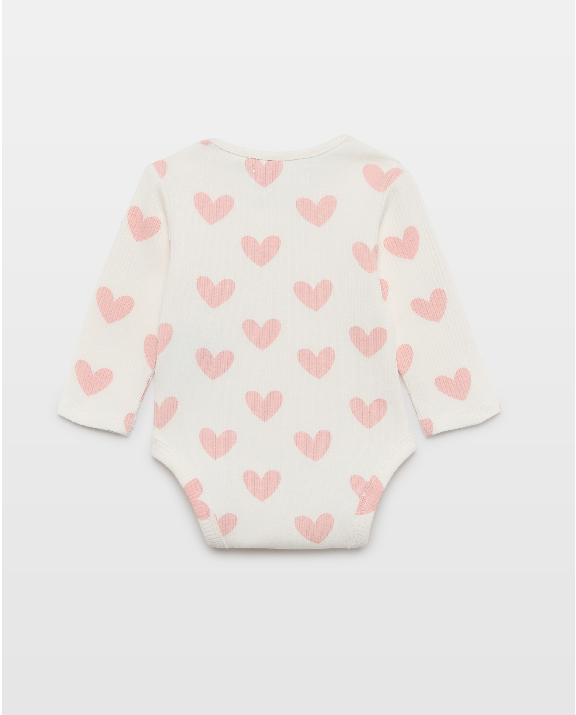 Pack de Bodies de Bebé com Manga Comprida Baby El Corte Inglés Rosa-2