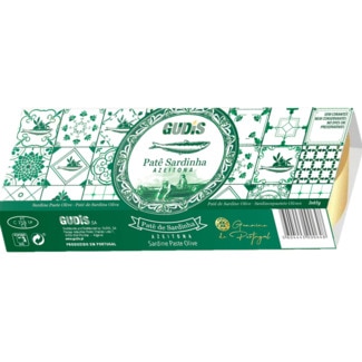 Patê Sardinha e Azeitona Pack 3 unidades embalagem 65 g - Gudis