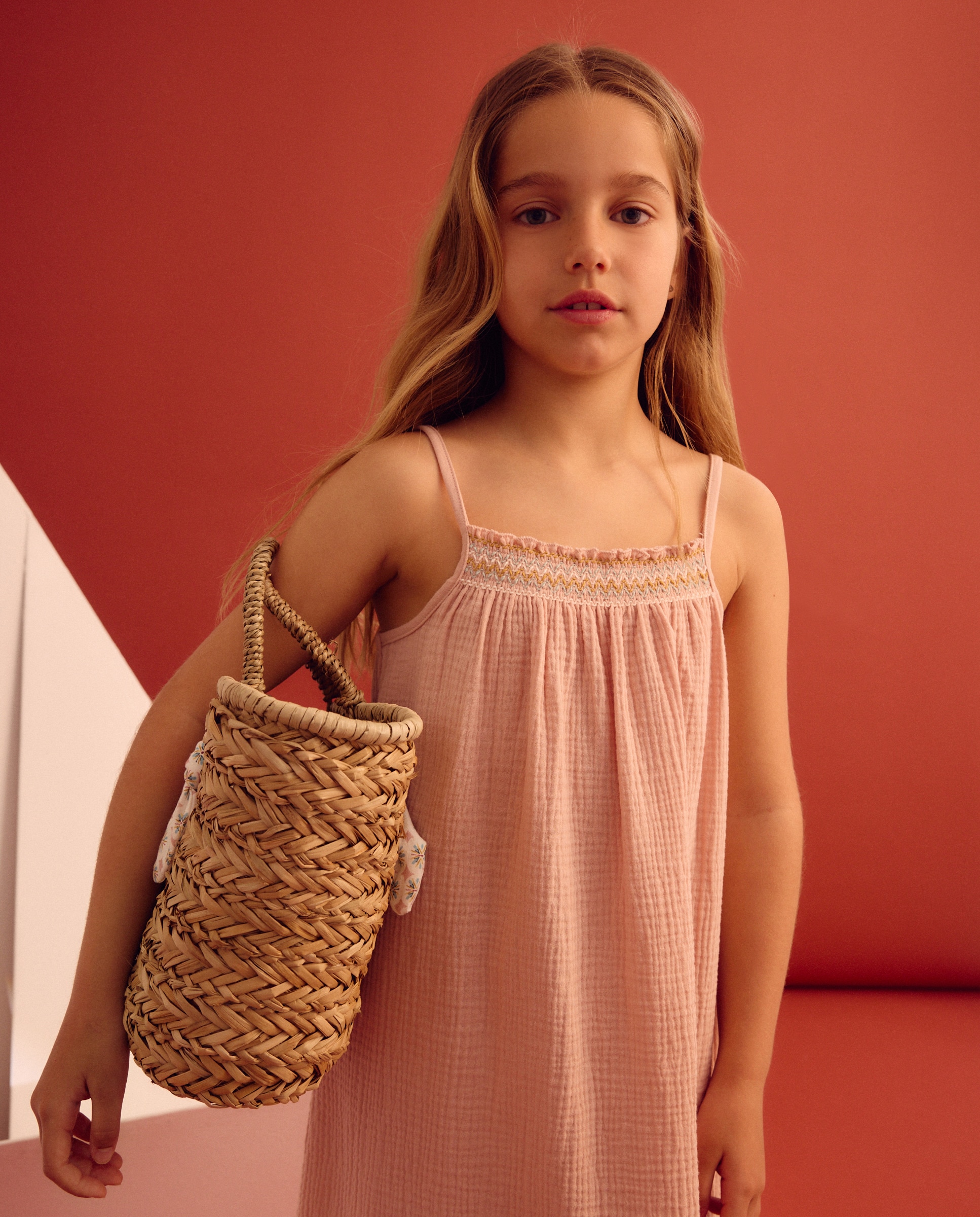 Vestido de Banho Liso 230 Rosa Escuro-2