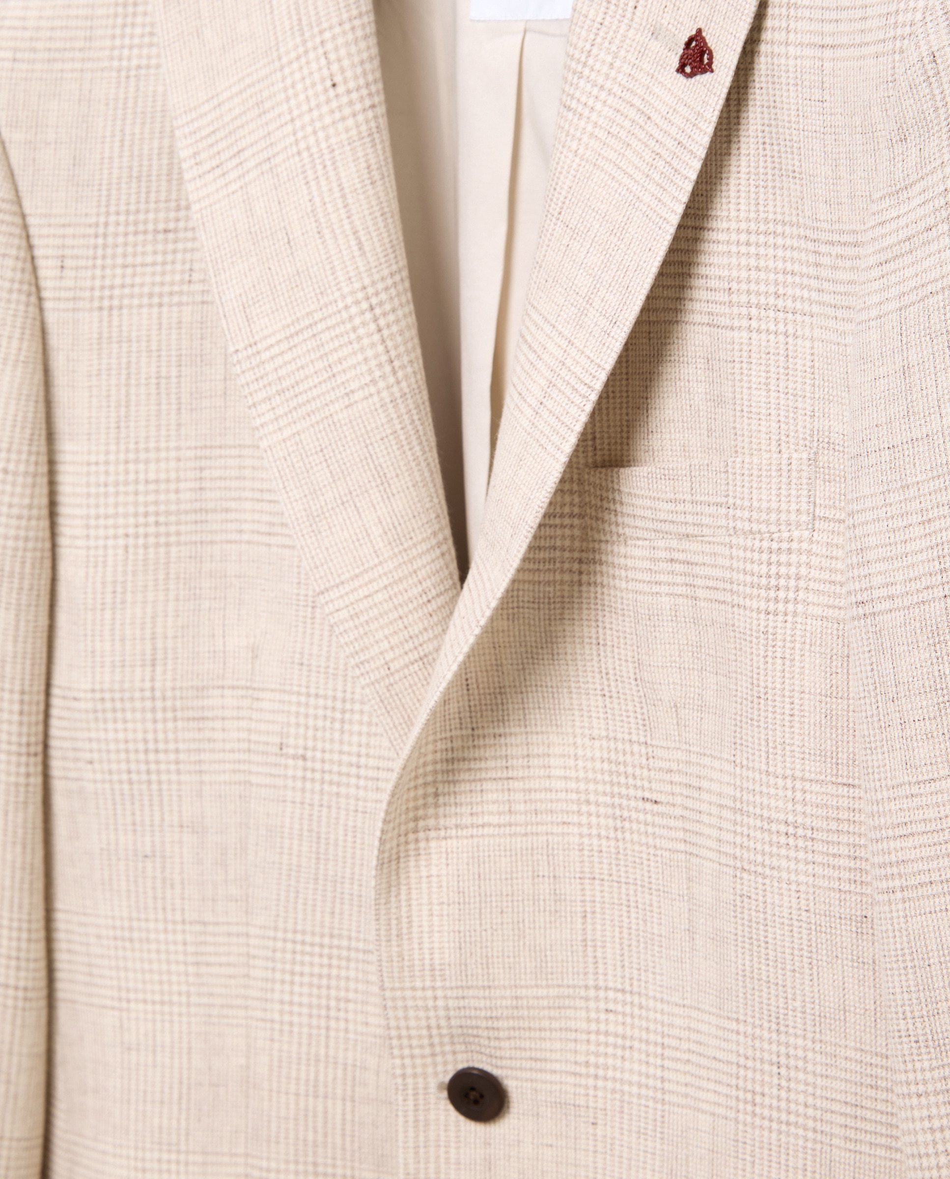 Blazer Slim Bege-6