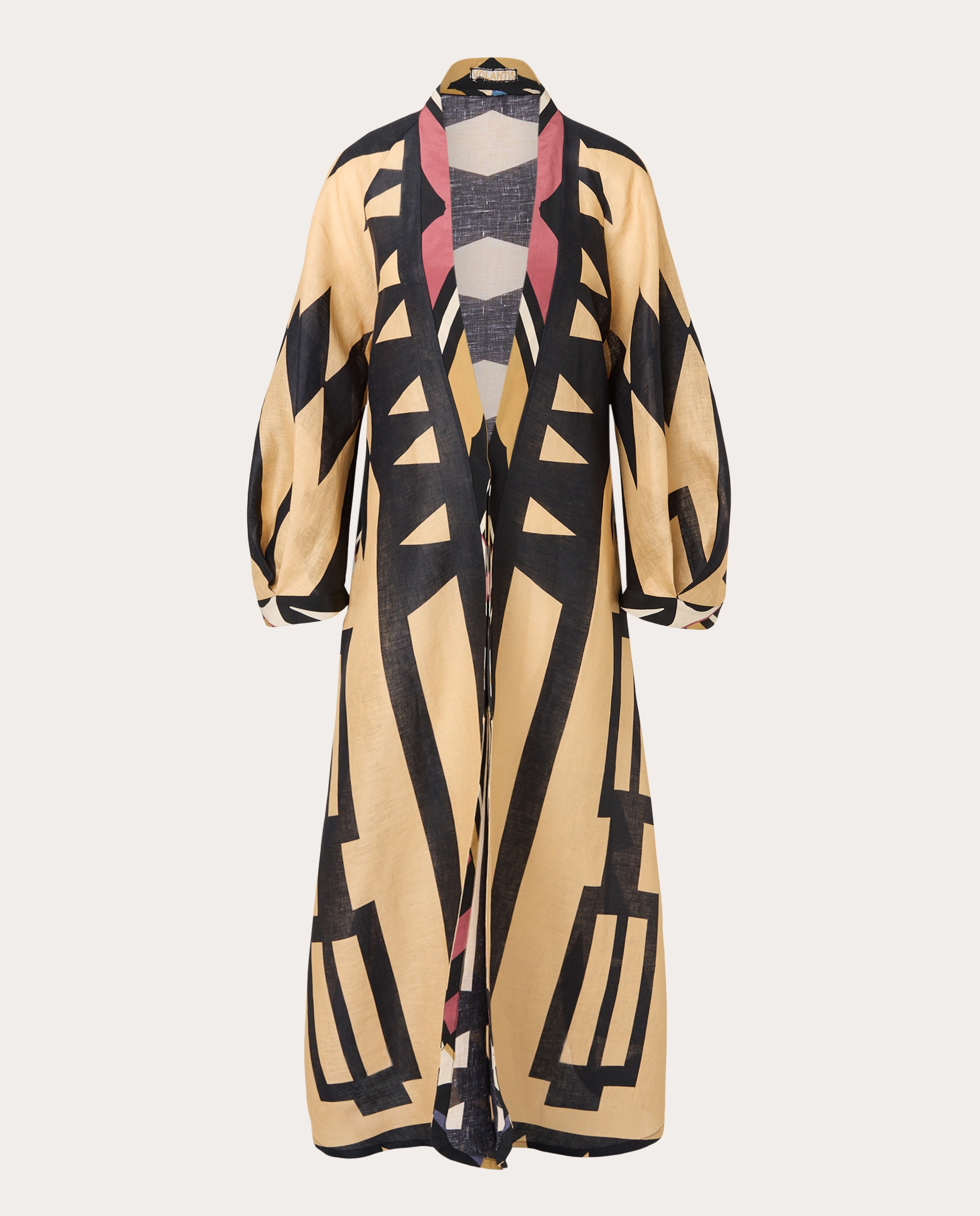 Imagem 0 de Kimono Flamingo de Linho