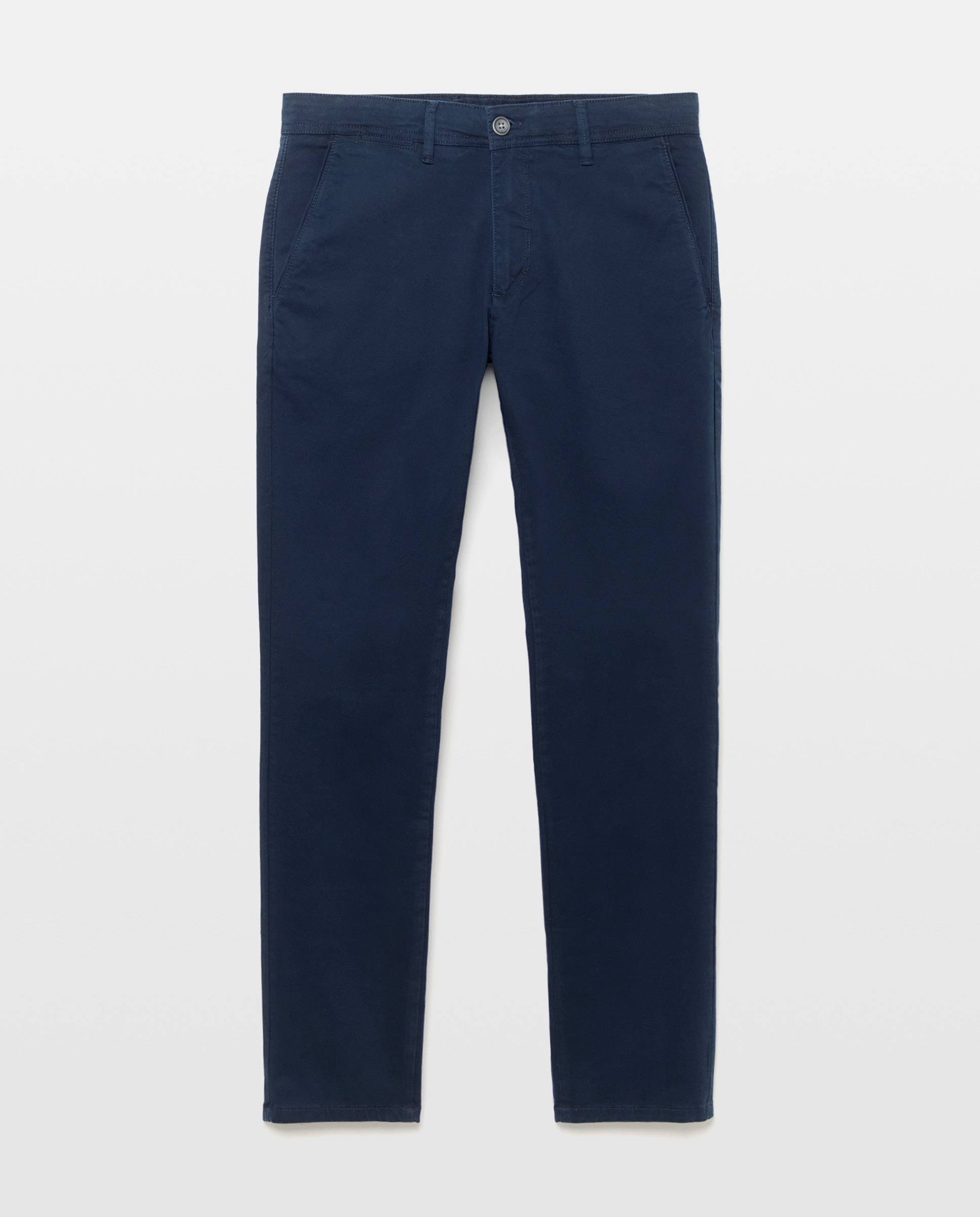 Imagen 4 de Chino de hombre skinny stretch - Easy Wear - Azul marino Azul marino