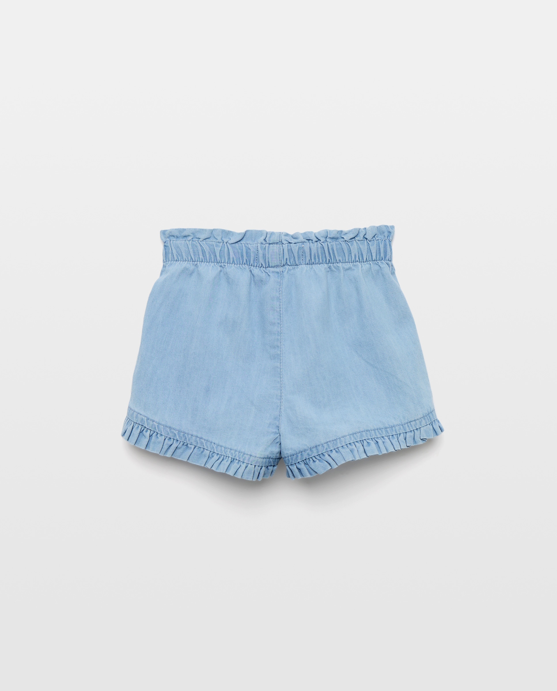 Bermuda para bebé en tejido chambrais liso - Baby El Corte Inglés - 400 Azul 400 Azul-2